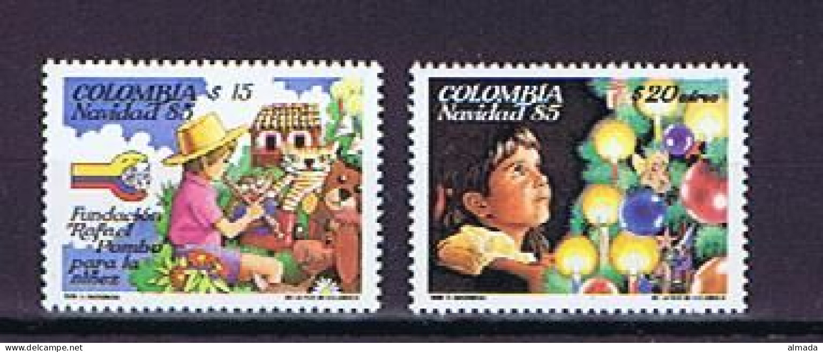 Kolumbien, Colombia 1985: Michel  1661-1662** Mnh, Postfrisch - Colombia