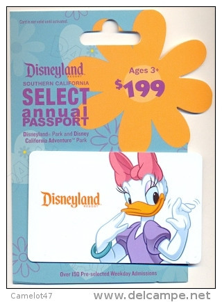 U.S.A. Disneyland California Ticket # 144a - Disney-Pässe