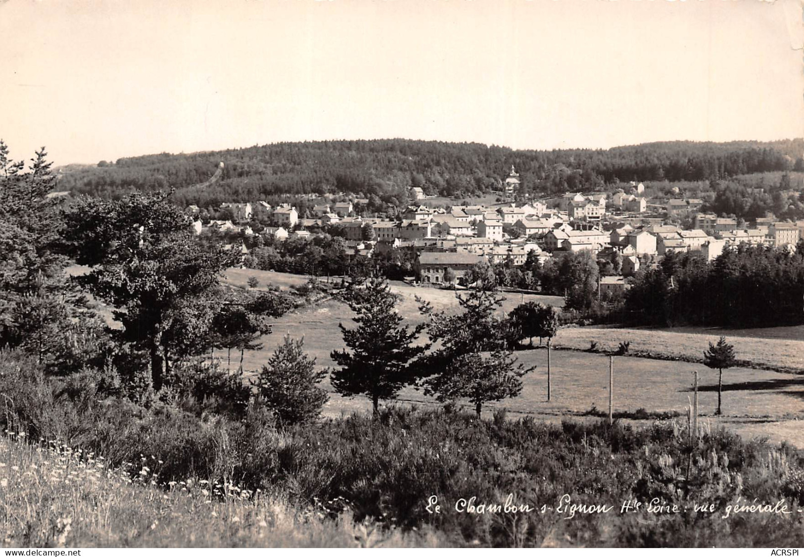 43 LE CHAMBON SUR LIGNON  Vue Panoramique Générale N° 61 \ML4003 - Le Chambon-sur-Lignon