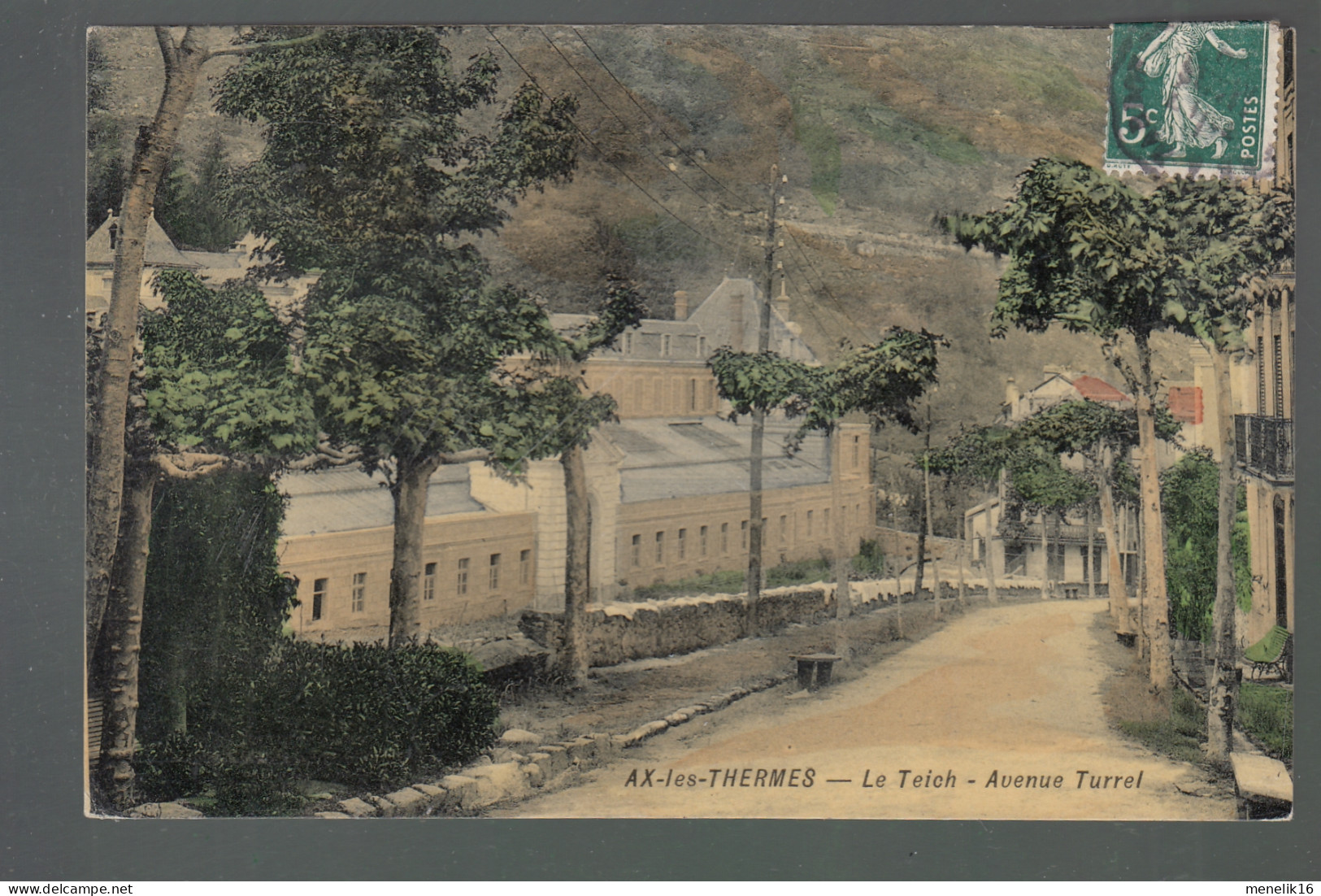 CP - 09 - Ax-les-Thermes - Le Teich - Avenue Turrel - Ax Les Thermes