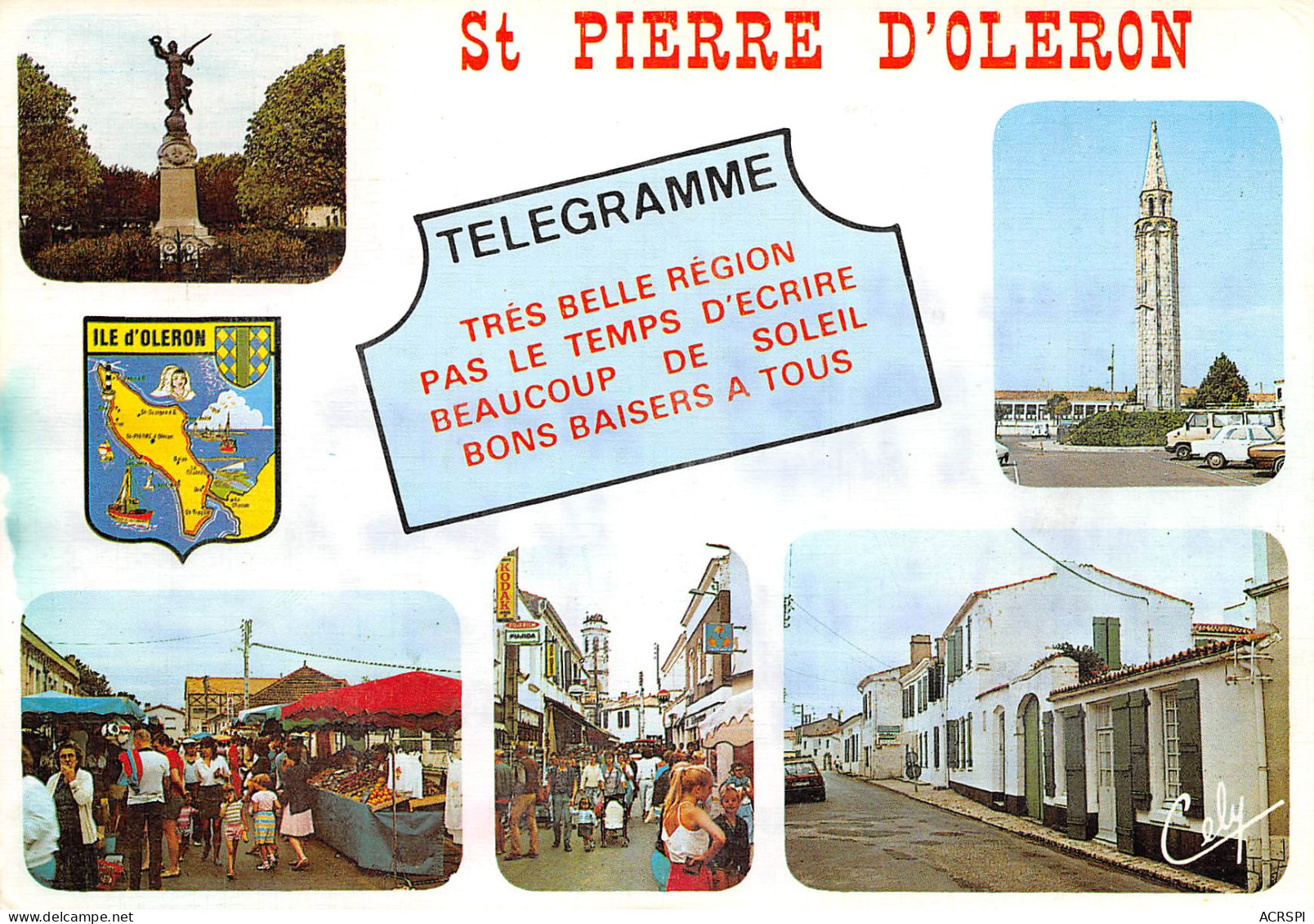 17 SAINT PIERRE ÎLE D' OLERON Télégramme   N° 14 \ML4004 - Saint-Pierre-d'Oleron