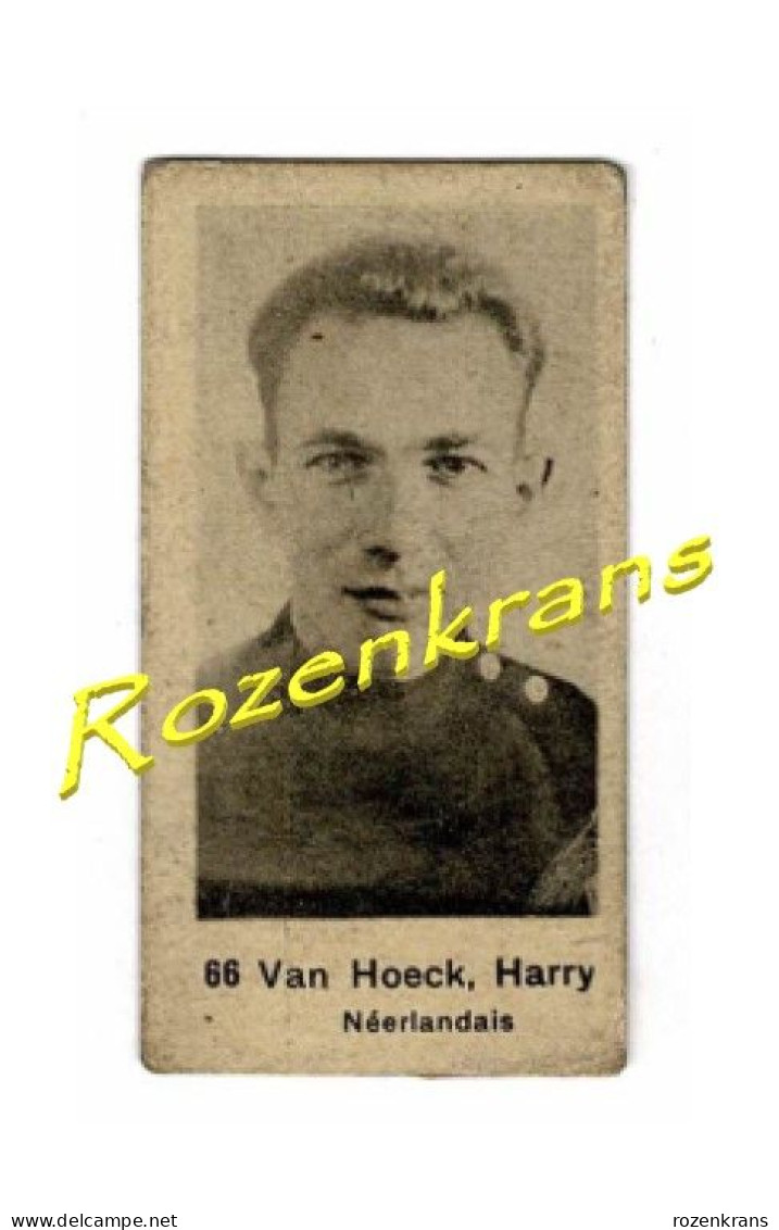 Small Chromo Harry Van Hoeck Nederlands Wielrenner Coureur Cycliste Neerlandais Cyclisme Wielrennen - Cycling