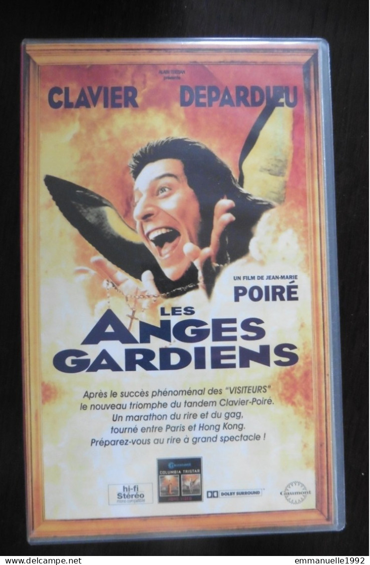 VHS Les Anges Gardiens 1995 De J-M Poiré Christian Clavier Gérard Depardieu - Commedia