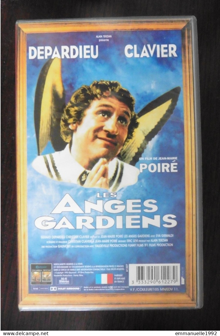 VHS Les Anges Gardiens 1995 De J-M Poiré Christian Clavier Gérard Depardieu - Commedia
