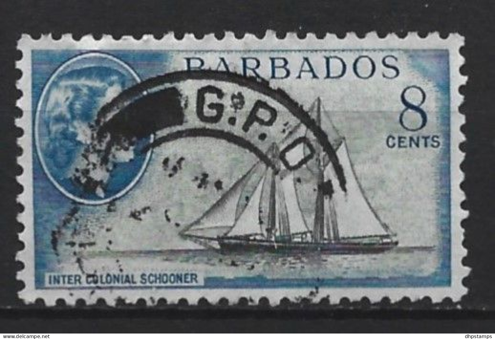 Barbados 1953 Ship Y.T. 218 (0) - Barbades (1966-...)
