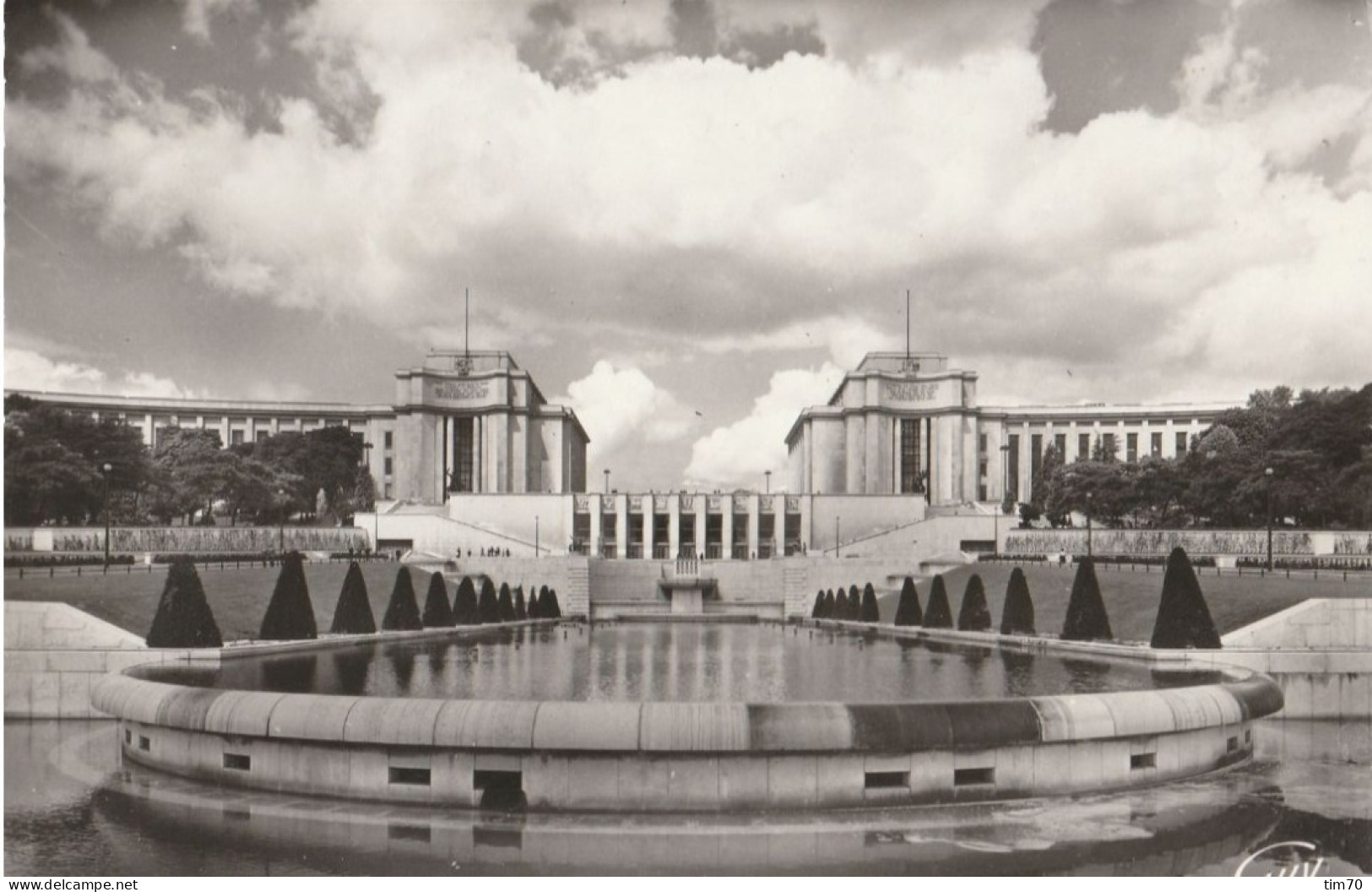 CT  75  PARIS   PALAIS DE CHAILLOT - Parks, Gardens