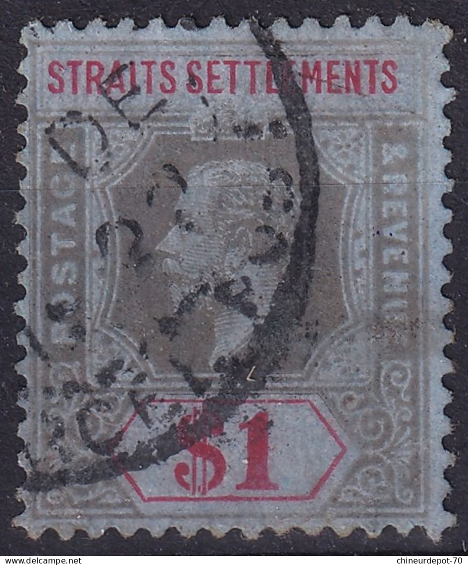 Malaisie King Roi Straits Settlements - Straits Settlements