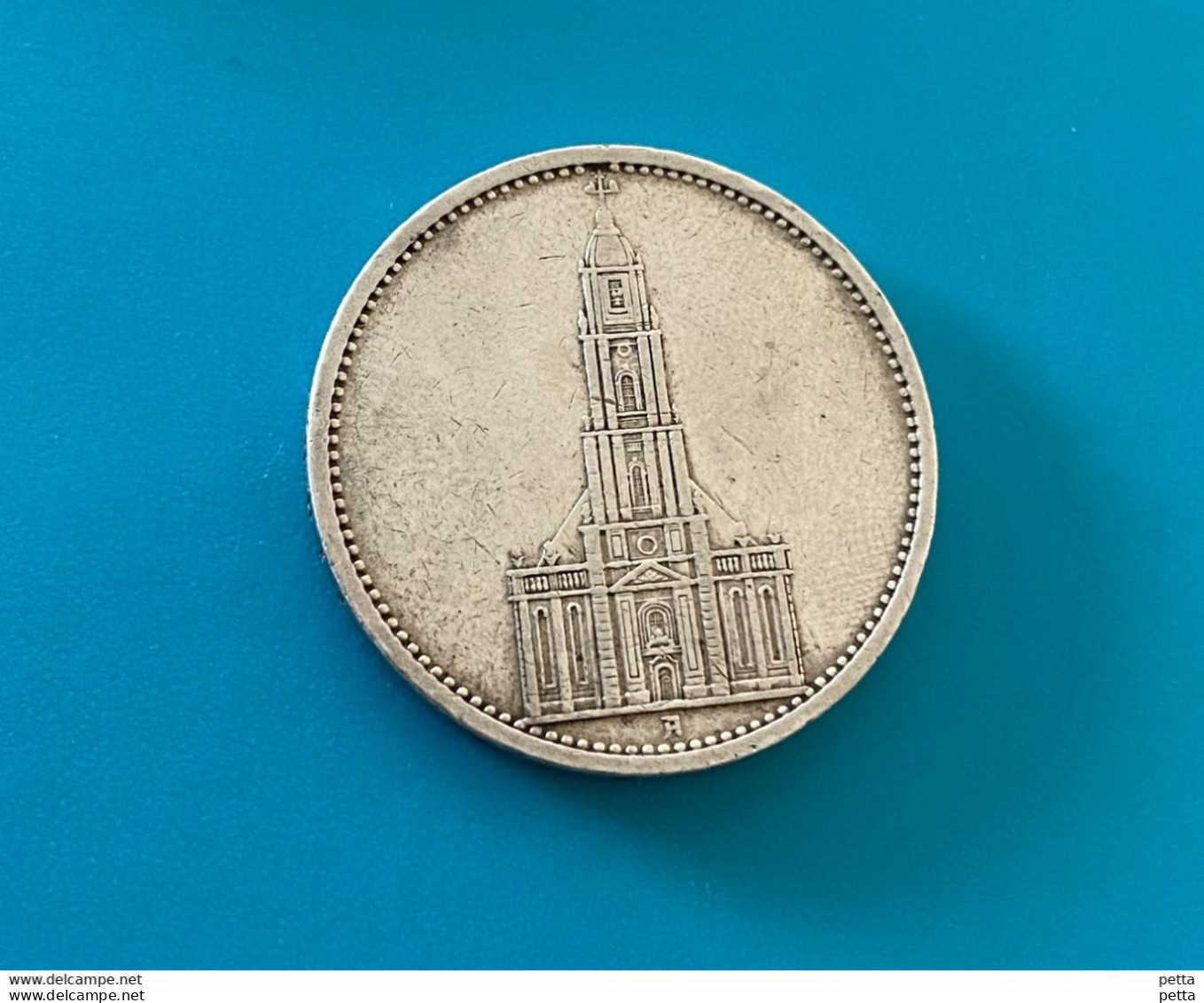 Monnaie De 5 ReichsMark--argent-- 1935A Allemagne / Vendu En L’état (2) - 5 Reichsmark