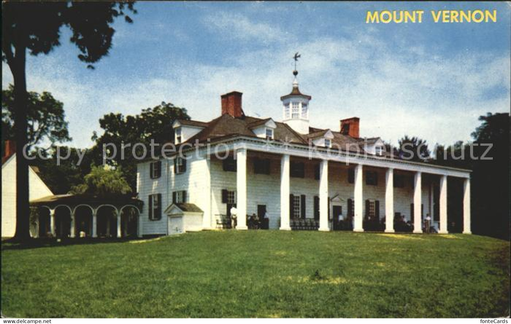 11697065 Mount_Vernon_Washington George Washington's Home - Sonstige & Ohne Zuordnung