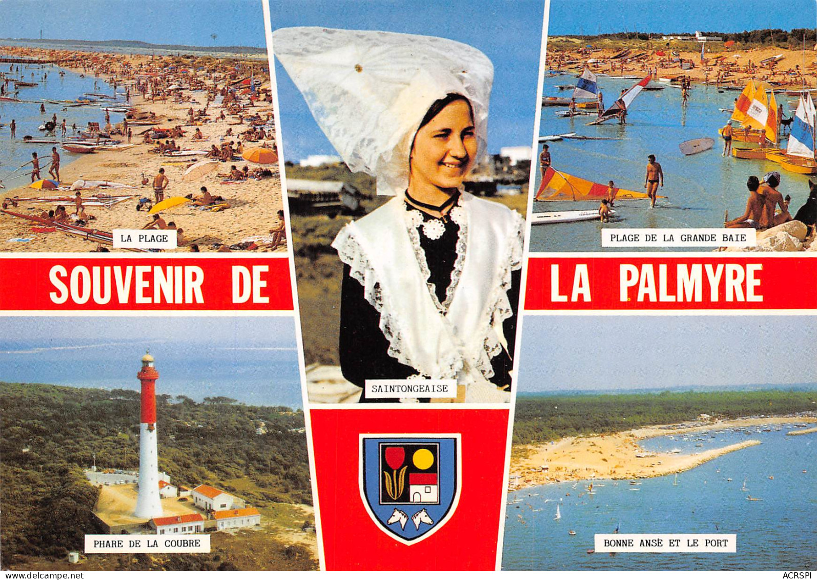 17 Les Mathes La Palmyre Foret De La Coubre Et Baie De Bonne Anse Multivue   N° 62 \ML4008 - Les Mathes