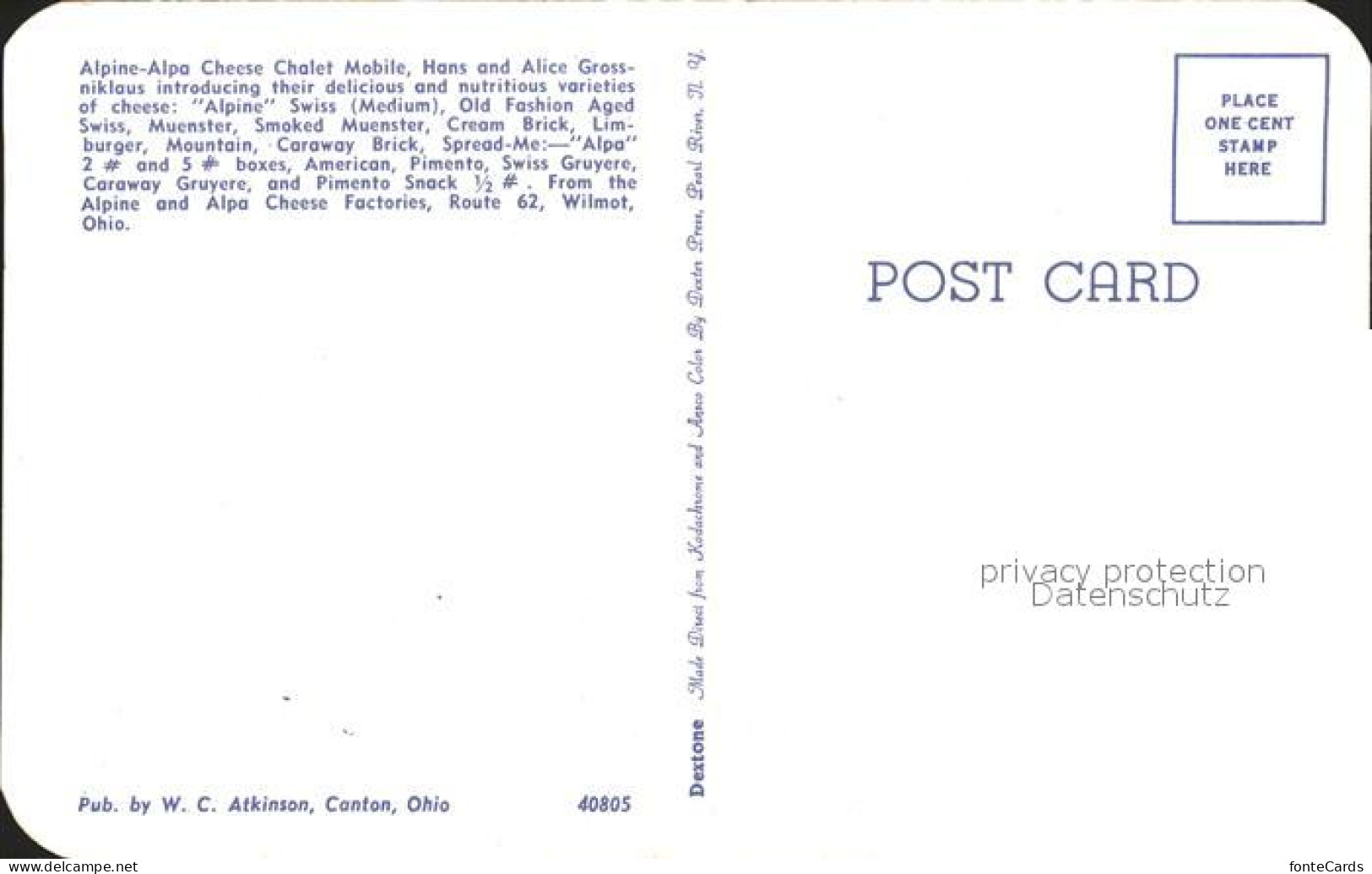 11696853 Ohio_US-State Alpine-Alpa Cheese Chalet Mobile - Autres & Non Classés