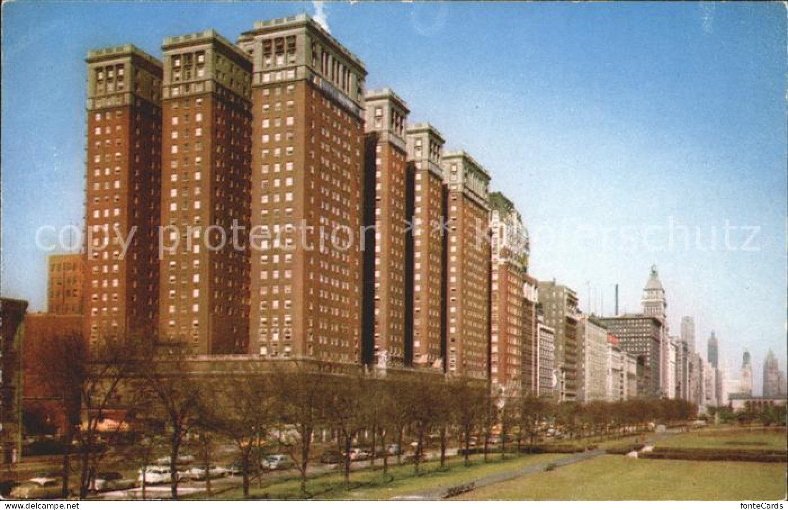 11696846 Chicago_Illinois Conrad Hilton Hotel - Andere & Zonder Classificatie