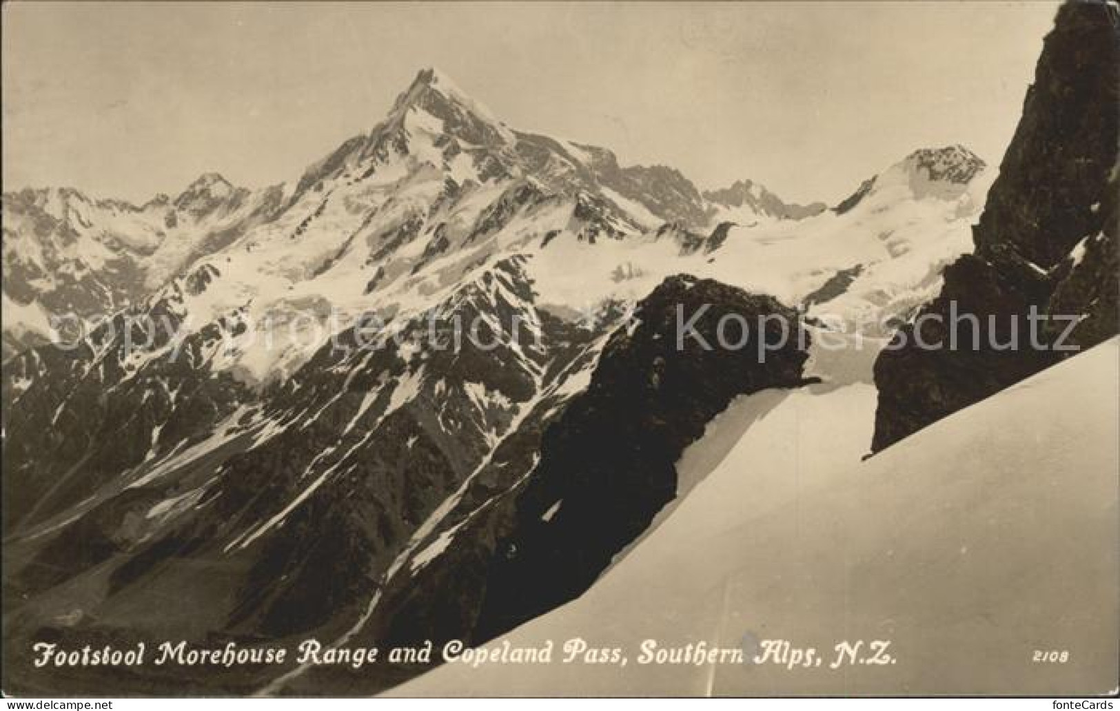 11696569 Morehouse Footstool Range Copeland Pass Alps N. Z. - Other & Unclassified