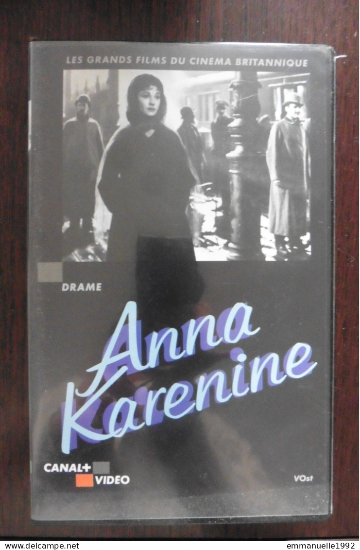 VHS Anna Karenine De Julien Duvivier 1948 Avec Vivien Leigh Ralph Richardson - Drame