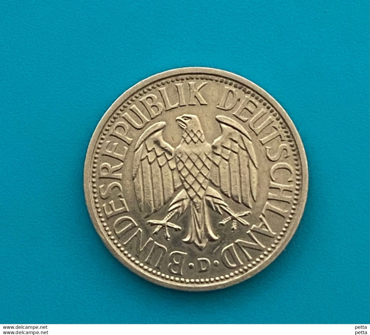 Monnaie De 2 Mark 1951D / Vendu En L’état (3) - 2 Marchi
