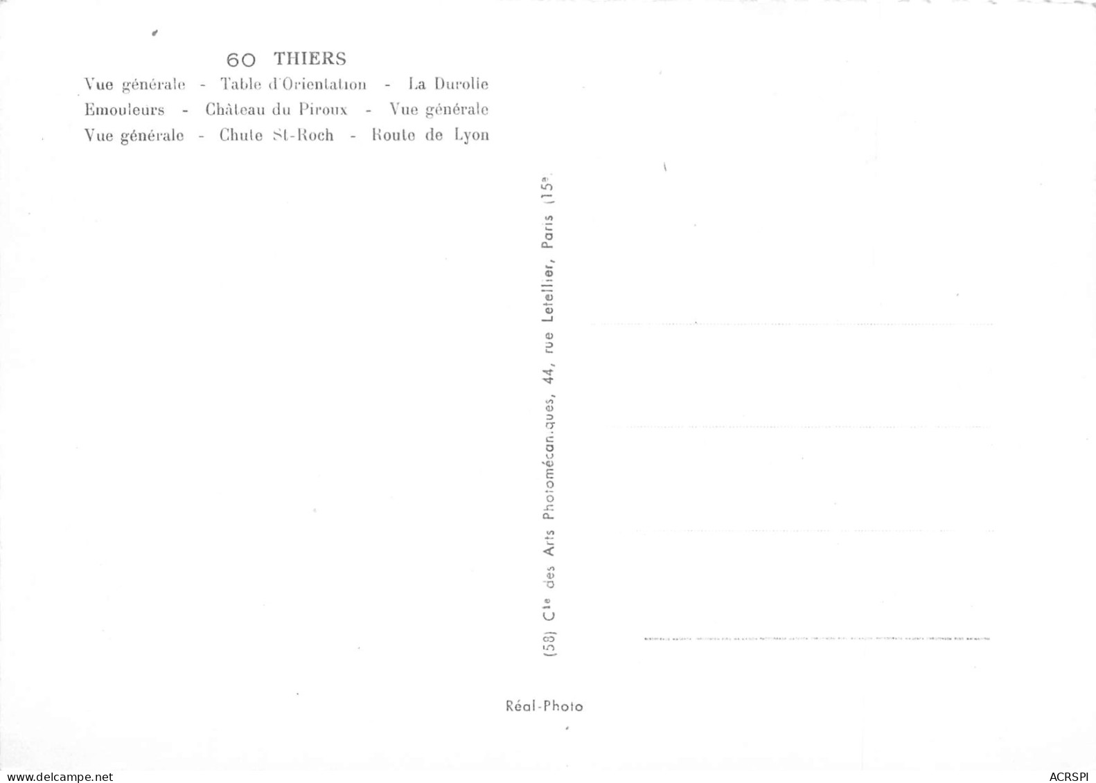 63 THIERS Multivue  N° 9 \ML4016 - Thiers