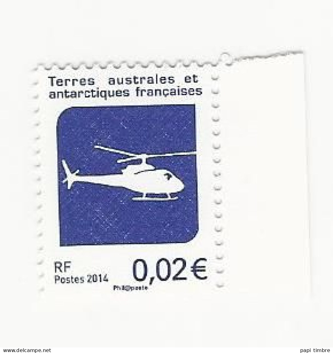 TAAF-2014-Série Courante - N° 706 ** - Unused Stamps