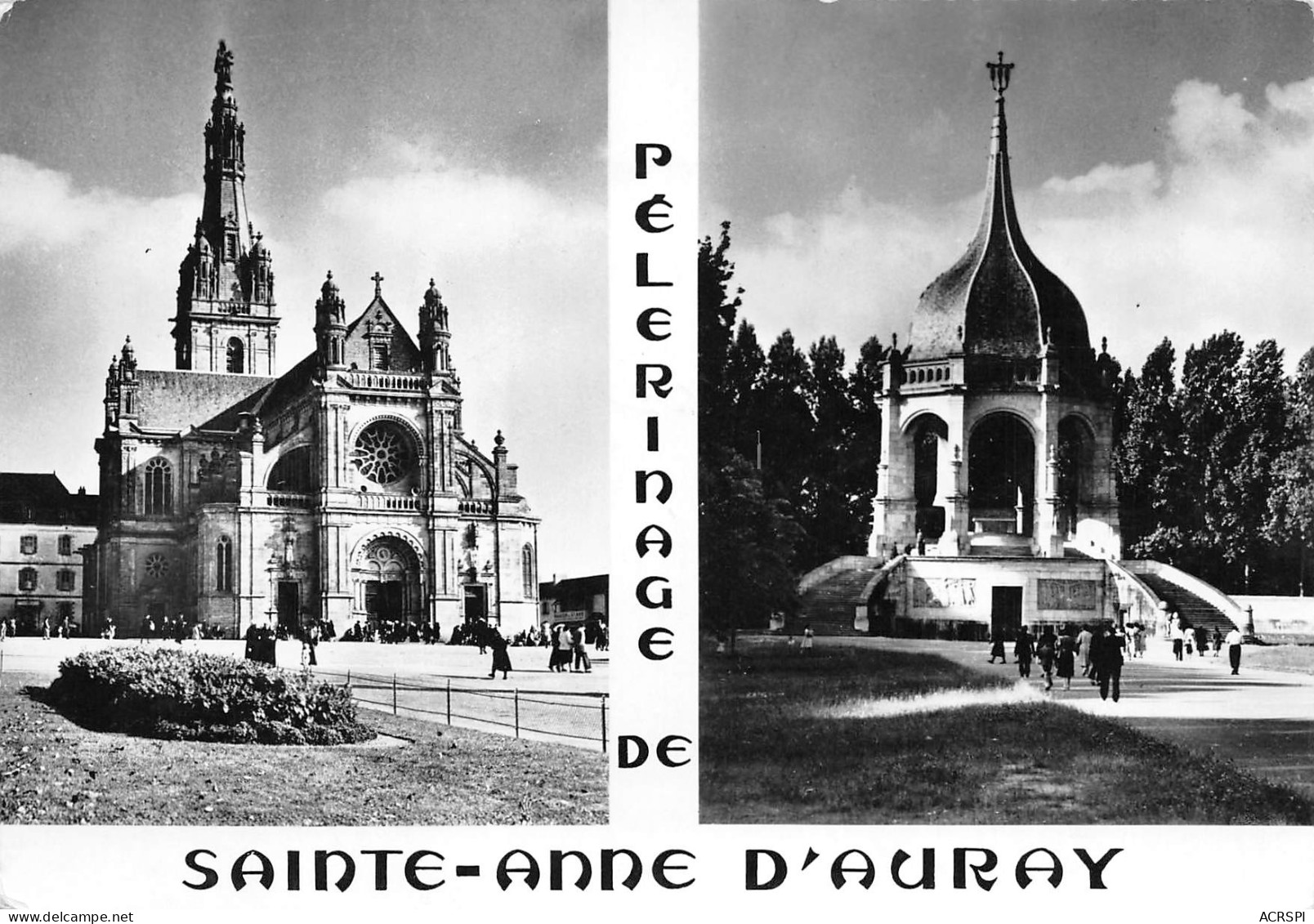 56  Ste Anne D'AURAY Basilique Et Monument Aux Morts  N° 67 \ML4016 - Auray