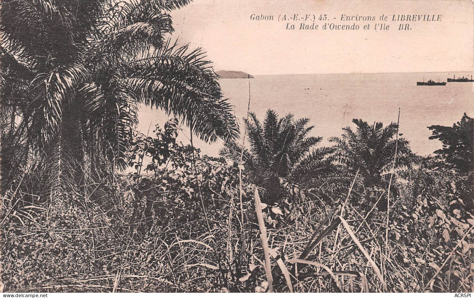 GABON LIBREVILLE  La Rade Et L'ile D' OWENDO  N° 11 \ML4017 - Gabon