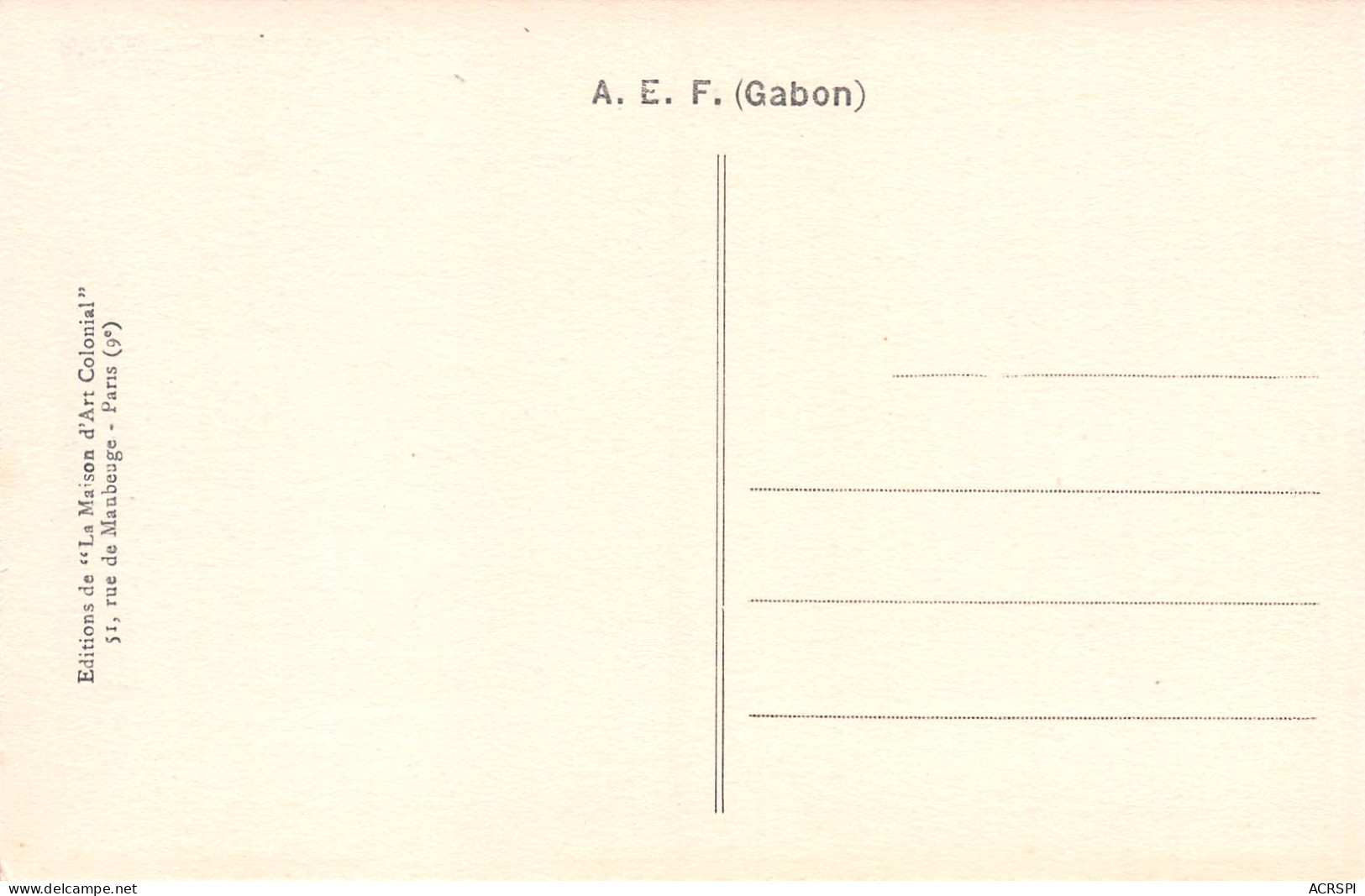 GABON  M'passa  Affluent De L'Ogooué Haut-Ogooué Plateaux Batéké  N° 29 \ML4017 - Gabon