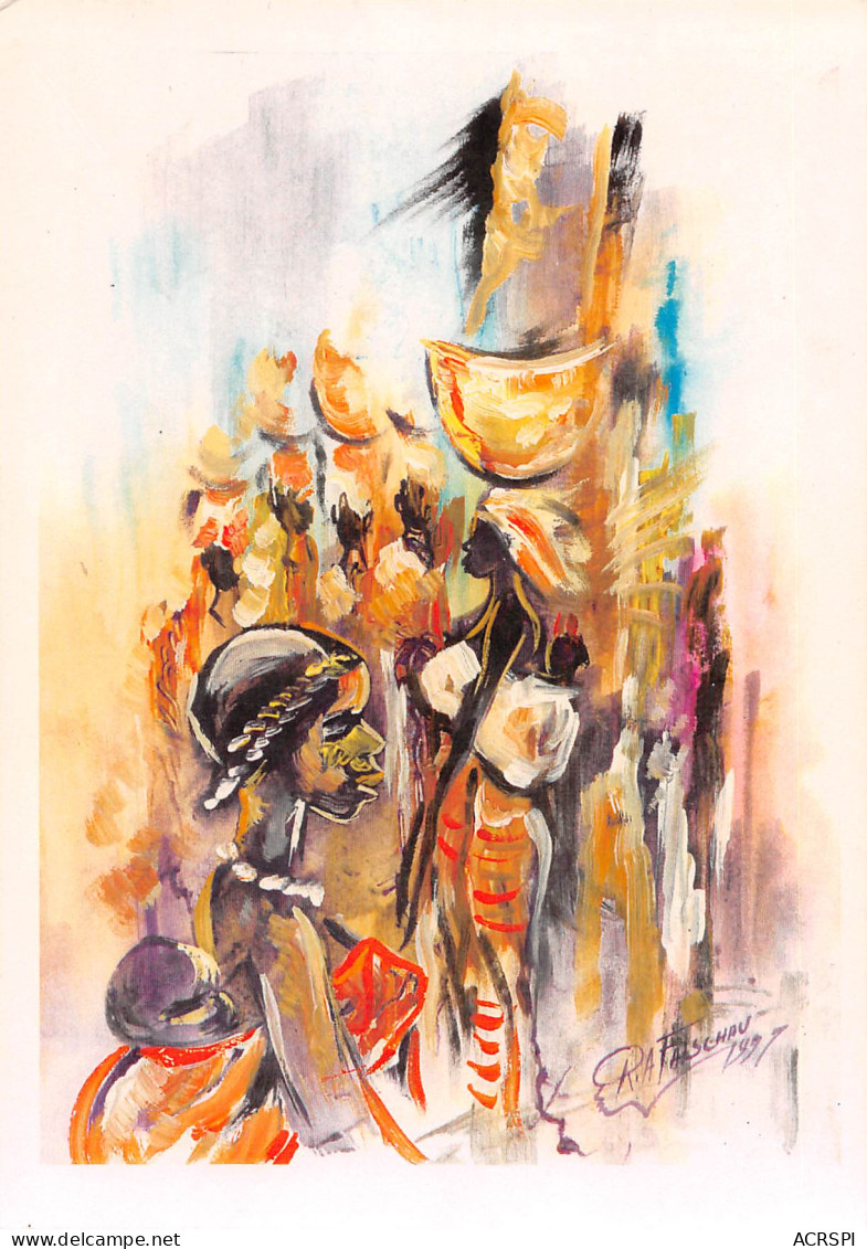 TOGO  MARCHE De PAGALA - Illustration R.FALSCHAU 1997 - Edition Privée   N° 45 \ML4019 - Togo