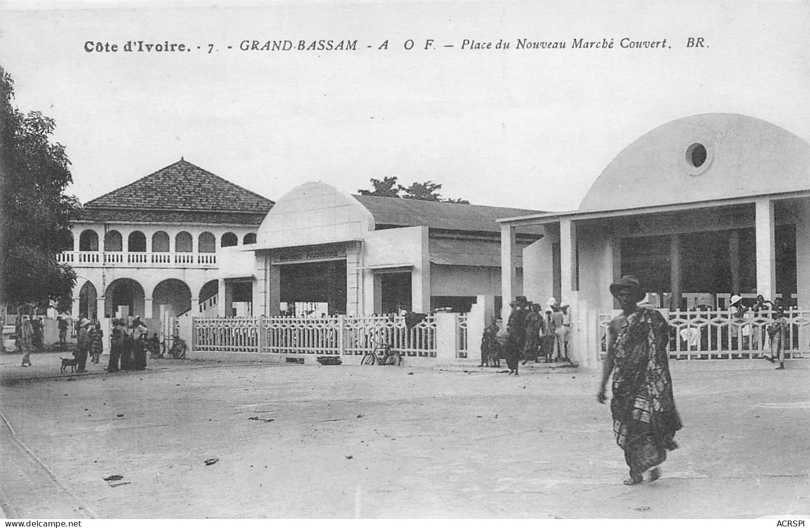 COTE  D' IVOIRE  Grand Bassam  Place Du Nouveau Marché Couvert  N° 28 \ML4020 - Elfenbeinküste