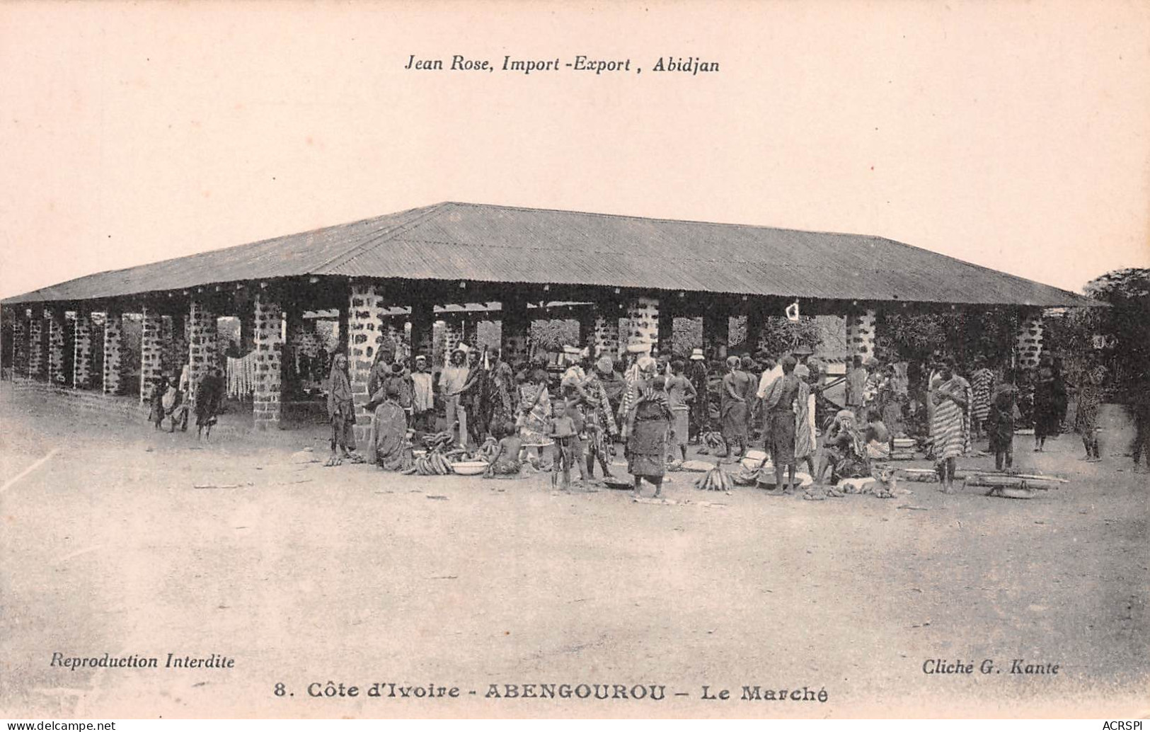 CÔTE-D'IVOIRE ( A.O.F ) Abengourou Le Marché  N° 51 \ML4020 - Elfenbeinküste