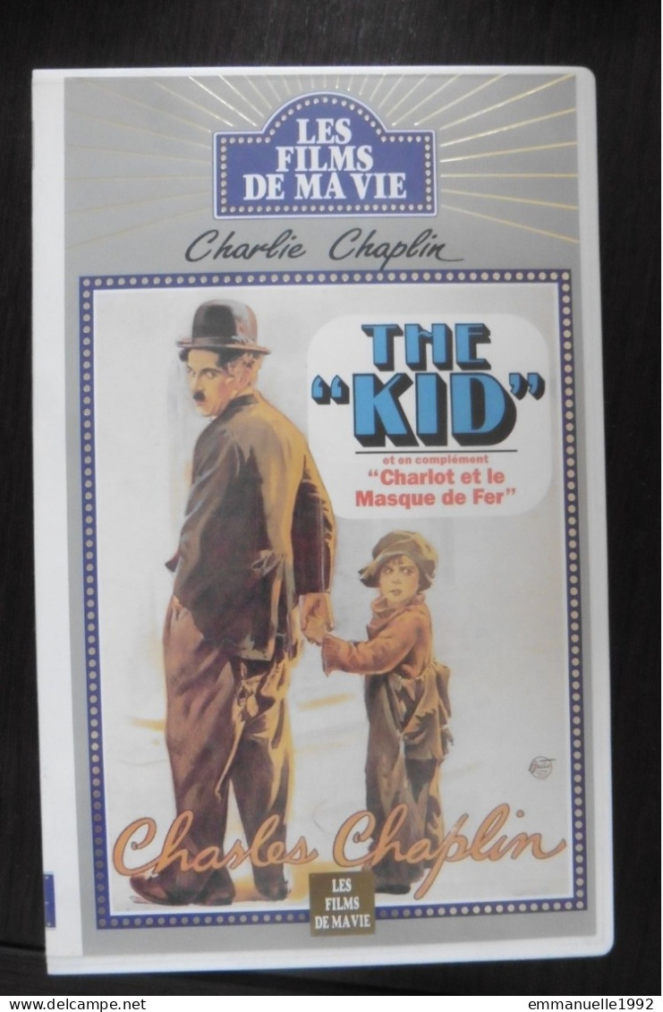 VHS Films The Kid Et Charlot Et Le Masque De Fer 1921 - Charlie Chaplin Muet Le Kid - Classic