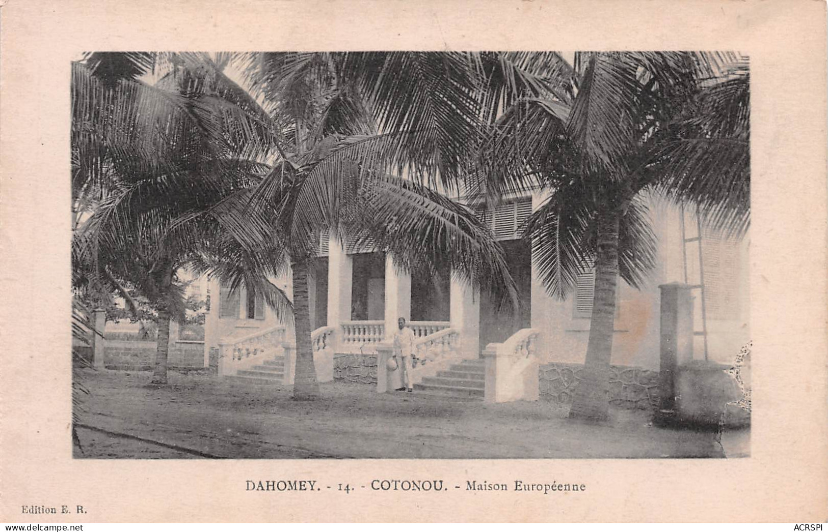 BENIN Ancien DAHOMEY COTONOU   Maison Européenne   N° 18 \ML4022 - Benin