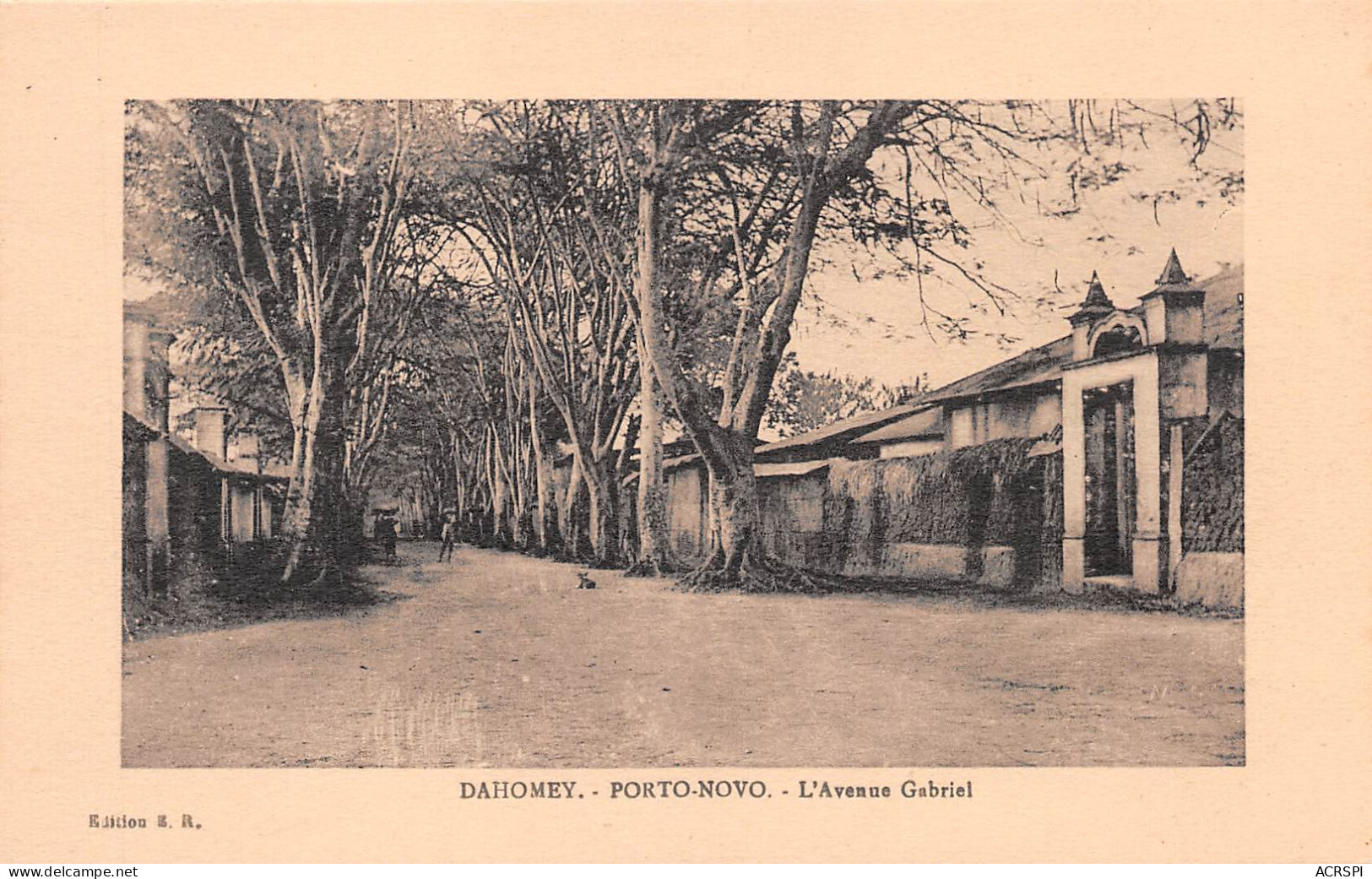 BENIN Ancien DAHOMEY PORTO NOVO  Rue Gabriel  N° 57 \ML4022 - Benin
