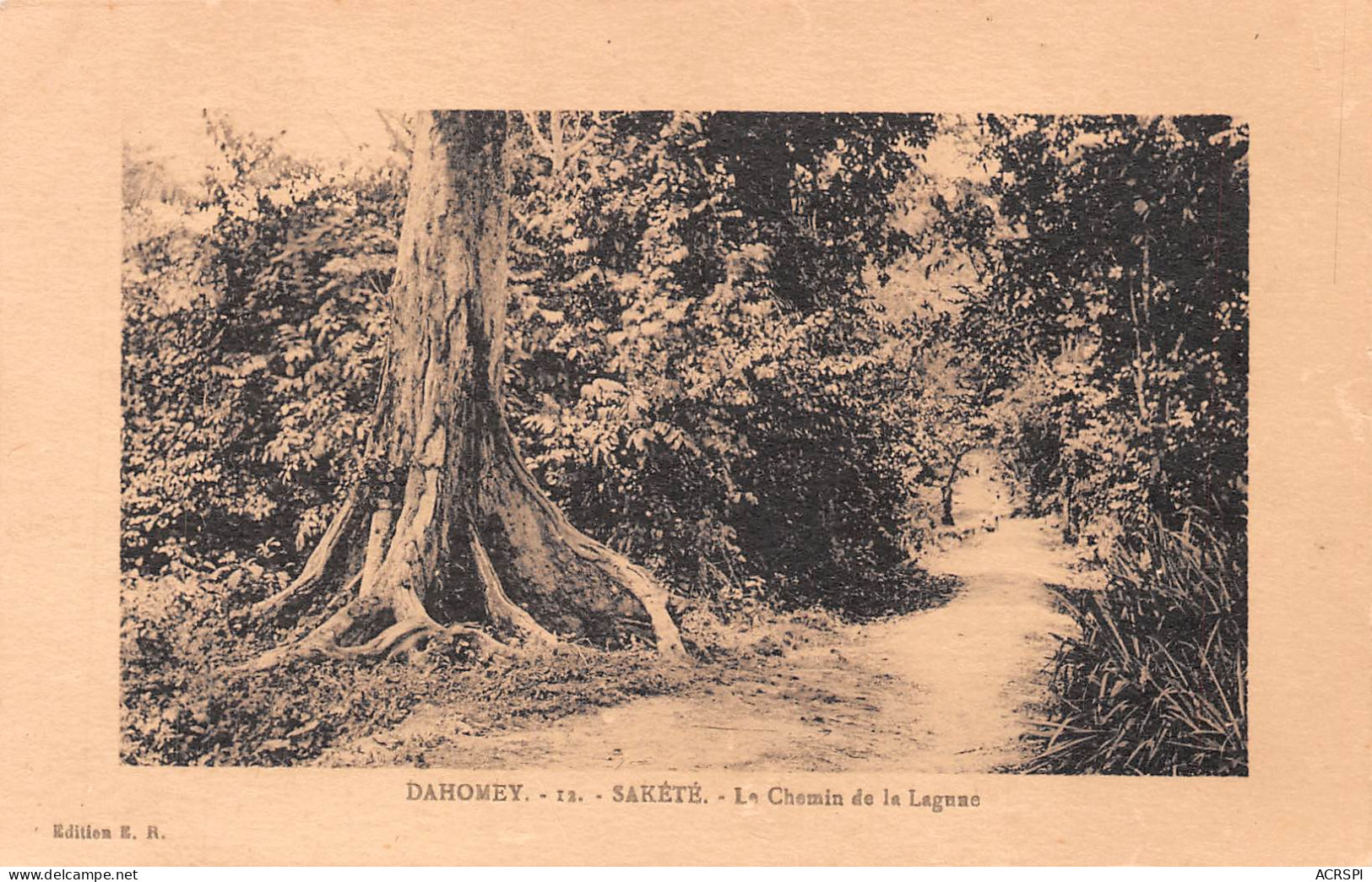 BENIN Ex Dahomey SAKETE Chemin De La Lagune Non Circulée   N° 18 \ML4023 - Benin