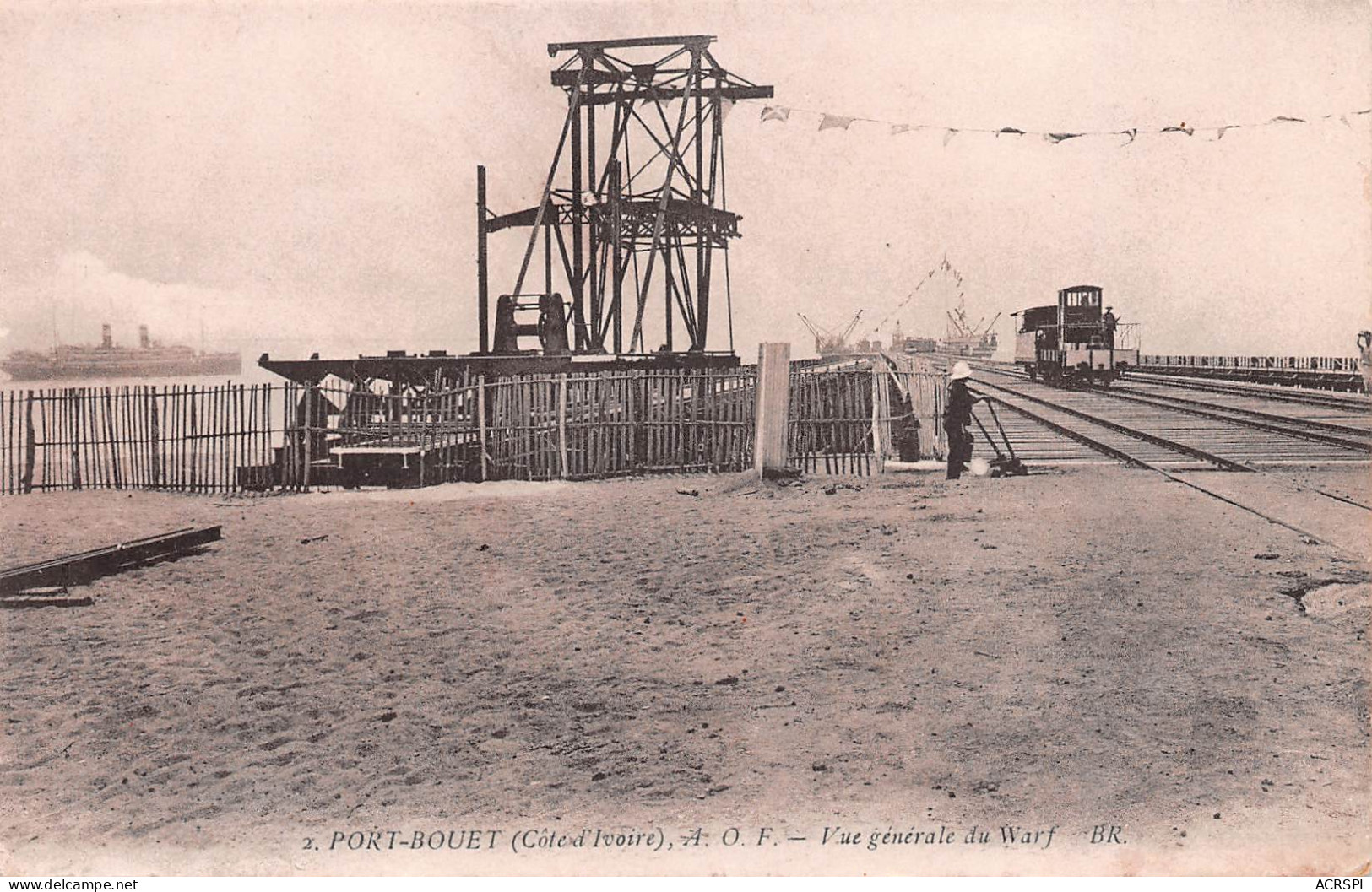 Côte D'Ivoire PORT BOUET Vue Générale Du WARF  N° 39 \ML4023 - Ivory Coast