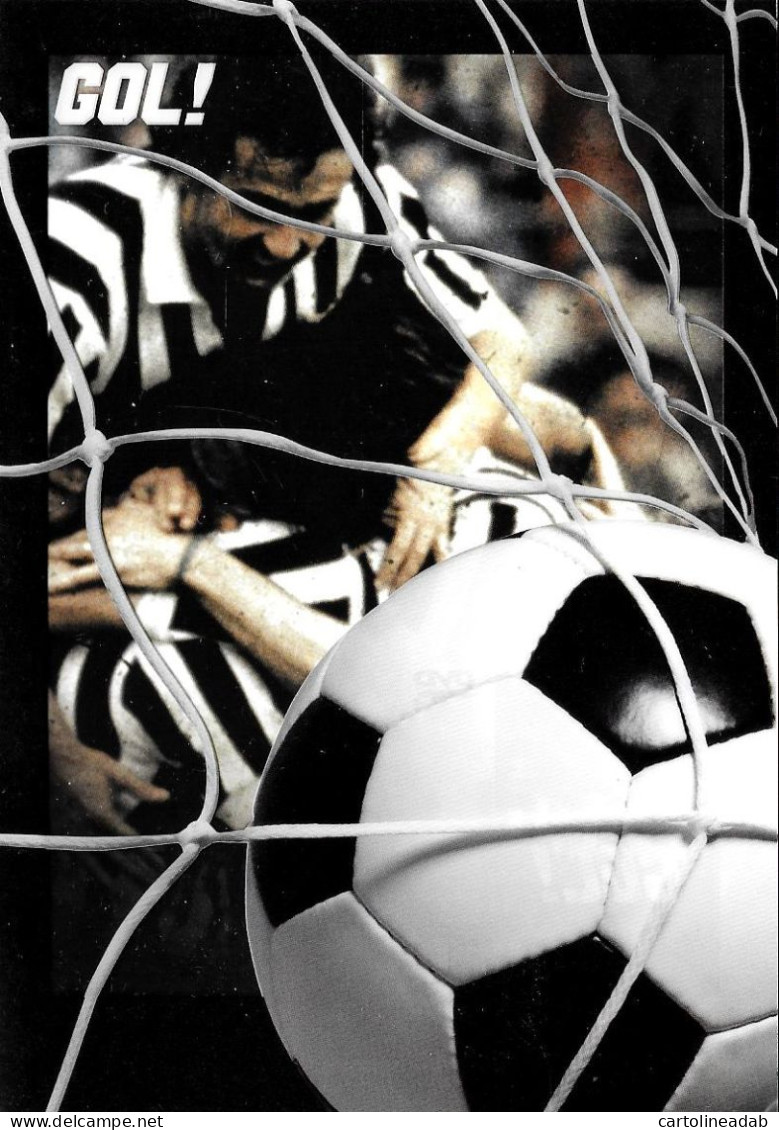 [MD9625] CPM - JUVENTUS GOL! DVD LA GAZZETTA DELLO SPORT - PROMOCARD 8162 - PERFETTA - Non Viaggiata - Soccer