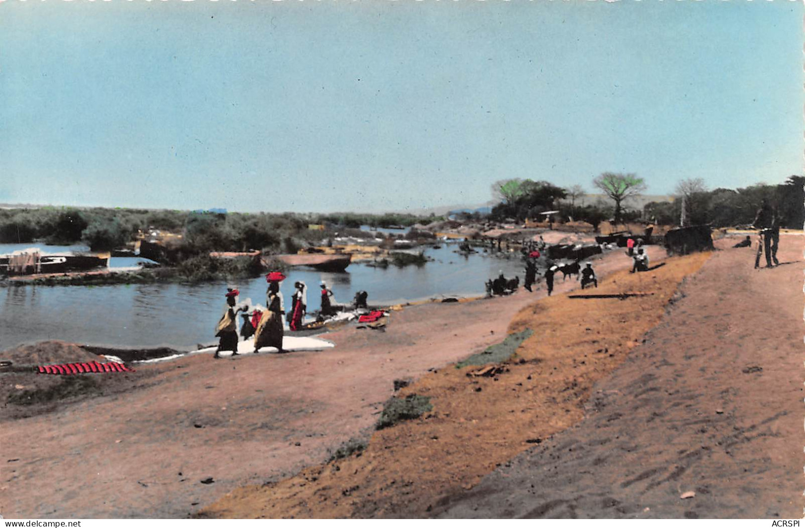 NIGER Les Bords Du Fleuve Niger Carte Vierge  N° 18   \ML4027 - Niger