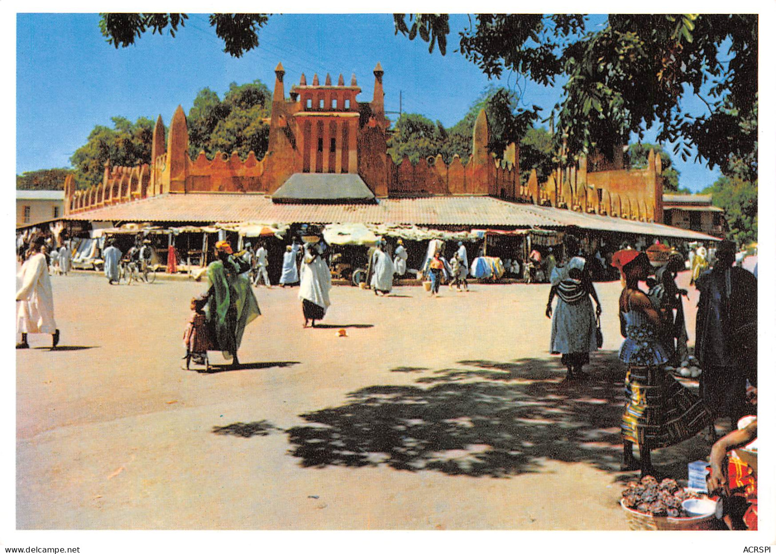 MALI Ancien Soudan Français AOF BAMAKO  Le Grand Marché Carte Vierge  N° 62 \ML4028 - Mali