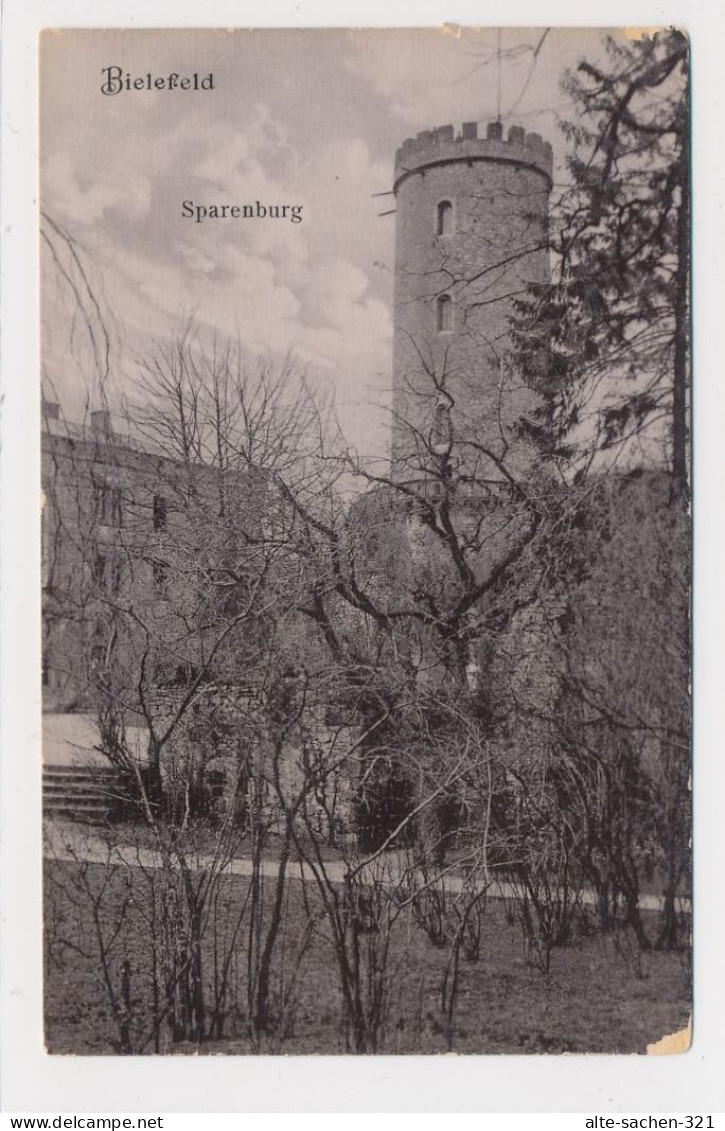 AK 1907 Sparrenburg-Hof Bergfried Palas Bielefeld - Bielefeld