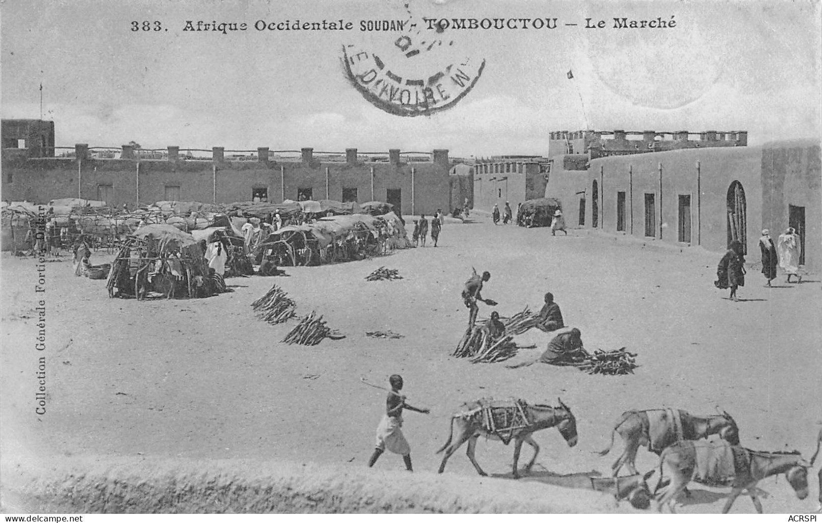 MALI Ex Soudan Français  Tombouctou - Place Du Marché  N° 18 \ML4029 - Mali