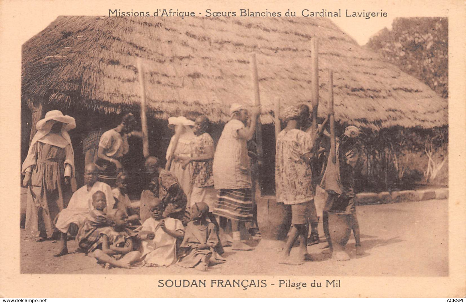 MALI Ex Soudan Français  Pilage Du Mil Segou éd Birmandreis Algerie  N° 75 \ML4029 - Mali