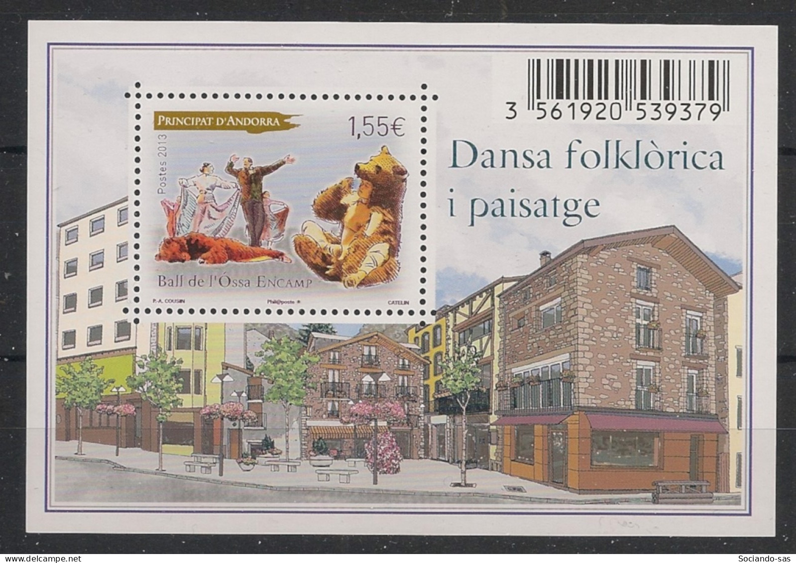 ANDORRE - 2013 - N°YT. F735 - Danse - Neuf Luxe ** / MNH / Postfrisch - Unused Stamps
