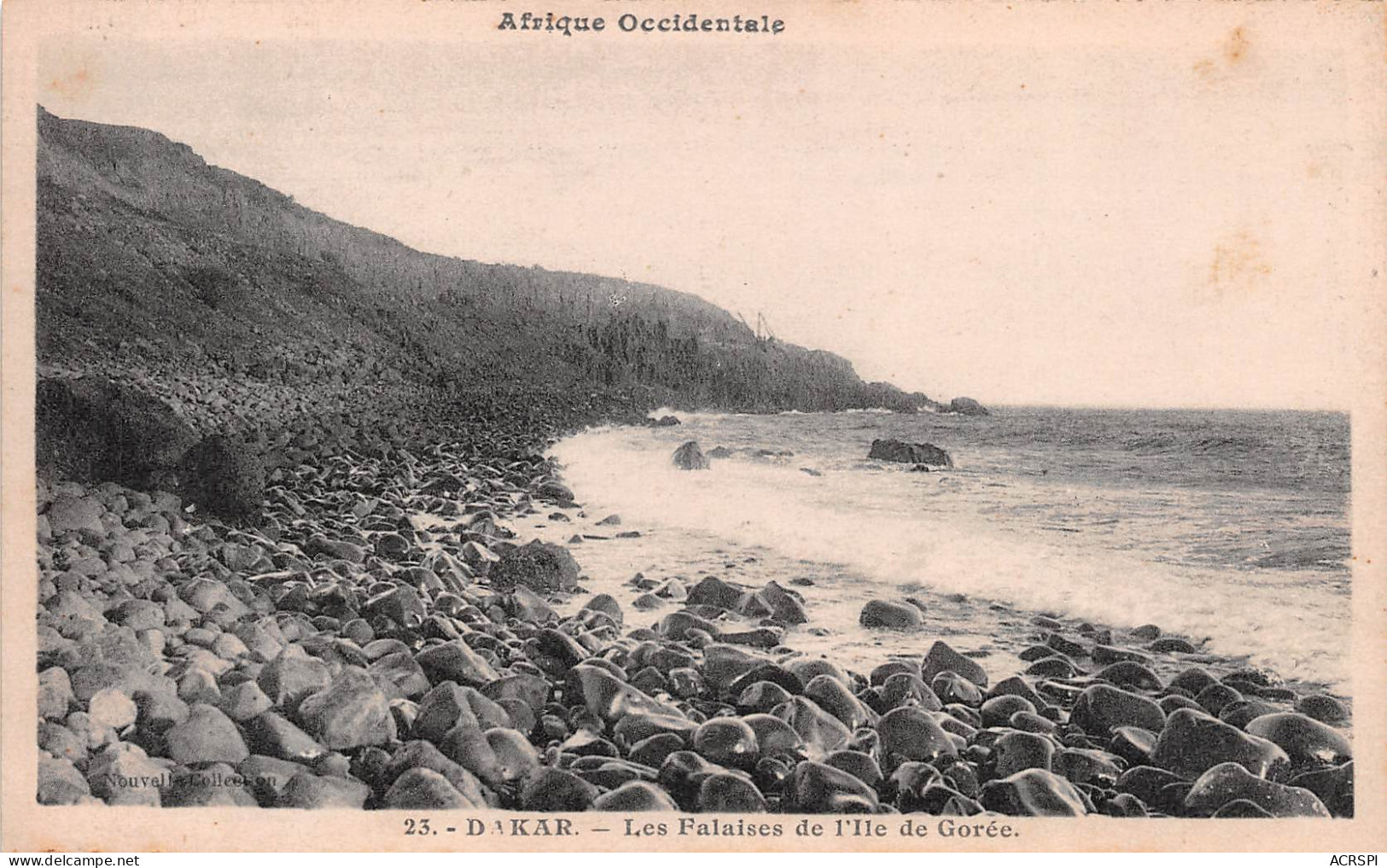SENEGAL DAKAR Les Falaises De L'ile De Gorée  (2 Scans) N° 76 \ML4033 - Senegal
