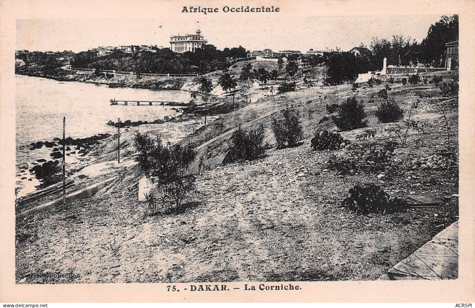 SENEGAL DAKAR Dakar Vue Sur La Corniche (2 Scans) N° 80 \ML4033 - Senegal