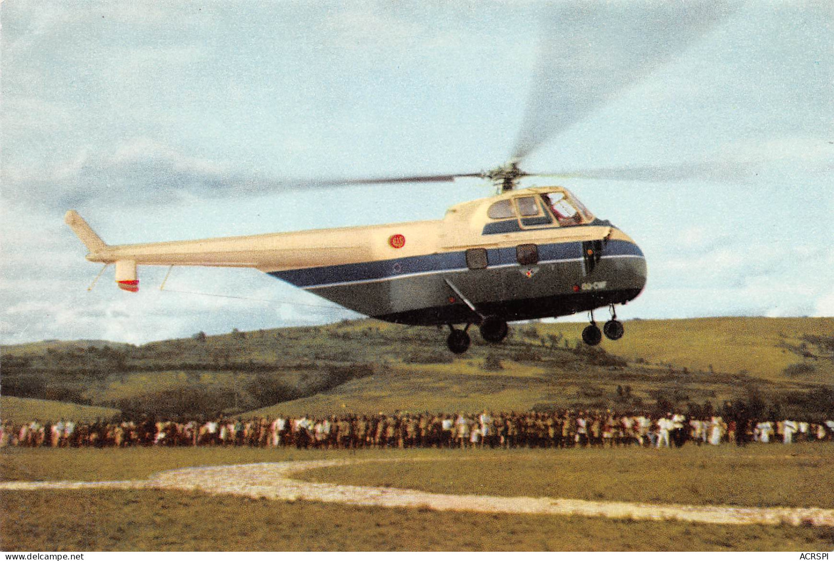 KITEGA Hélicoptère Venant D'Usumbura CONGO Belge (2 Scans) N° 71 \ML4034 - Kinshasa - Leopoldville (Leopoldstadt)