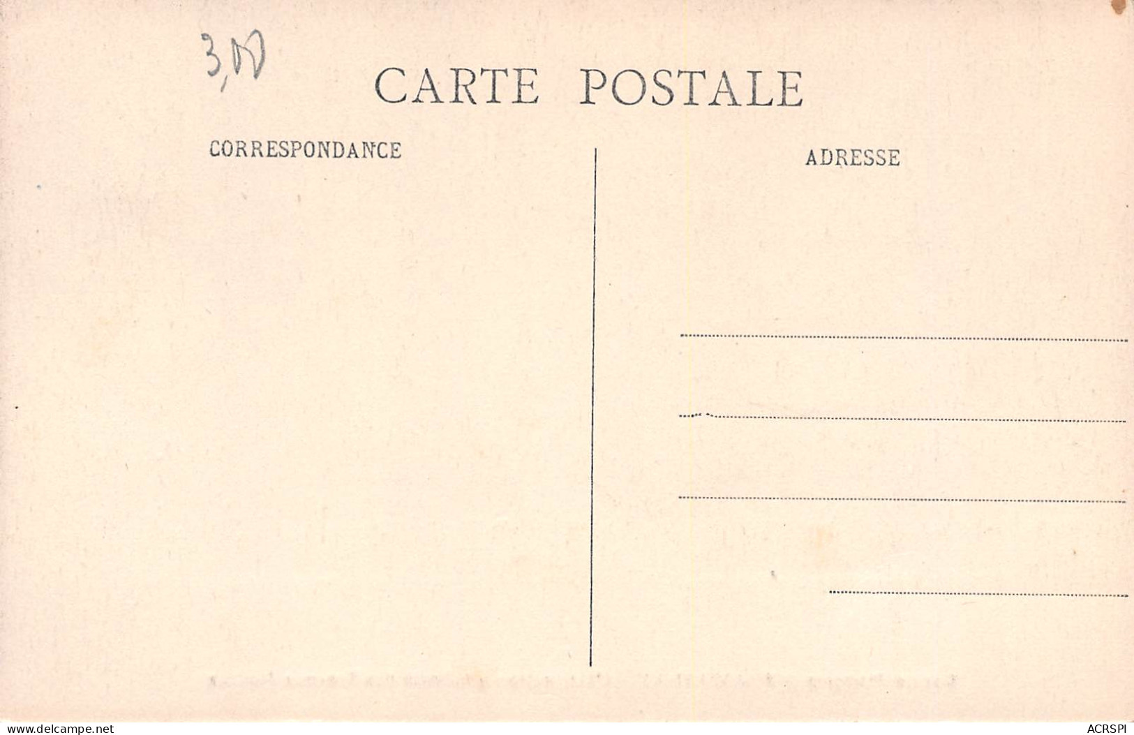 CONGO BRAZZAVILLE  Inspection Générale Des Travaux Publics  Carte Vierge  Non Circulé   (2 Scans)N° 53\ML4035 - Brazzaville