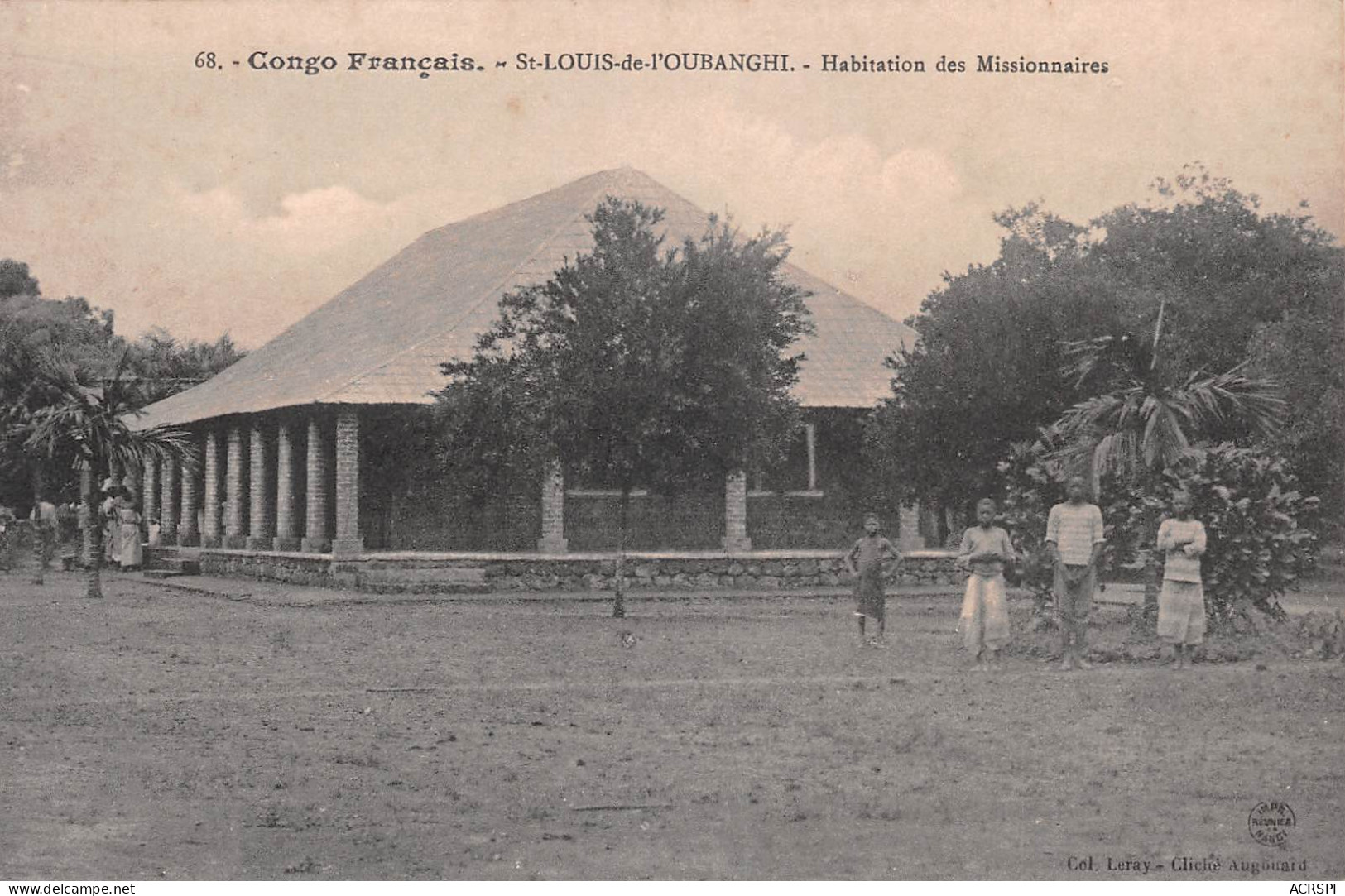 CONGO BRAZZAVILLE Saint-Louis-de-l'Oubanghi - Habitation Des Missionnaires  Vierge Non Voyagé  2 Scans N° 23 \ML4037 - Brazzaville