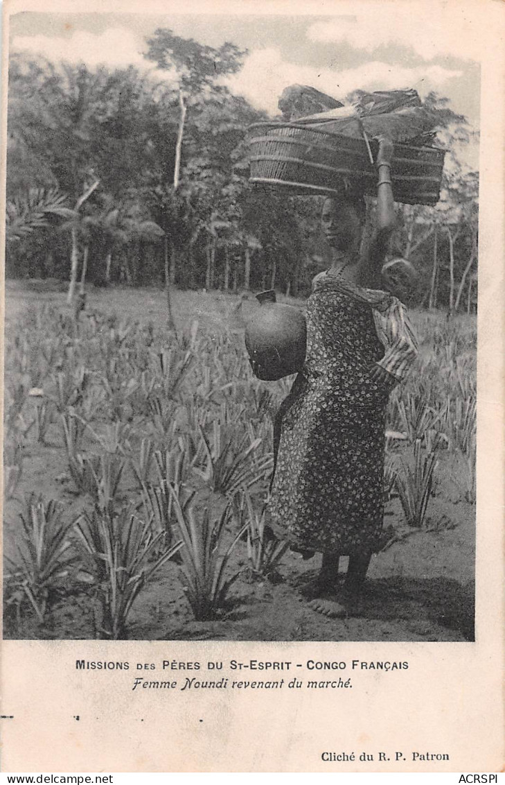 CONGO Brazzaville  Femme Noundi Revenant Du Marché  2 Scans N° 43 \ML4037 - Brazzaville