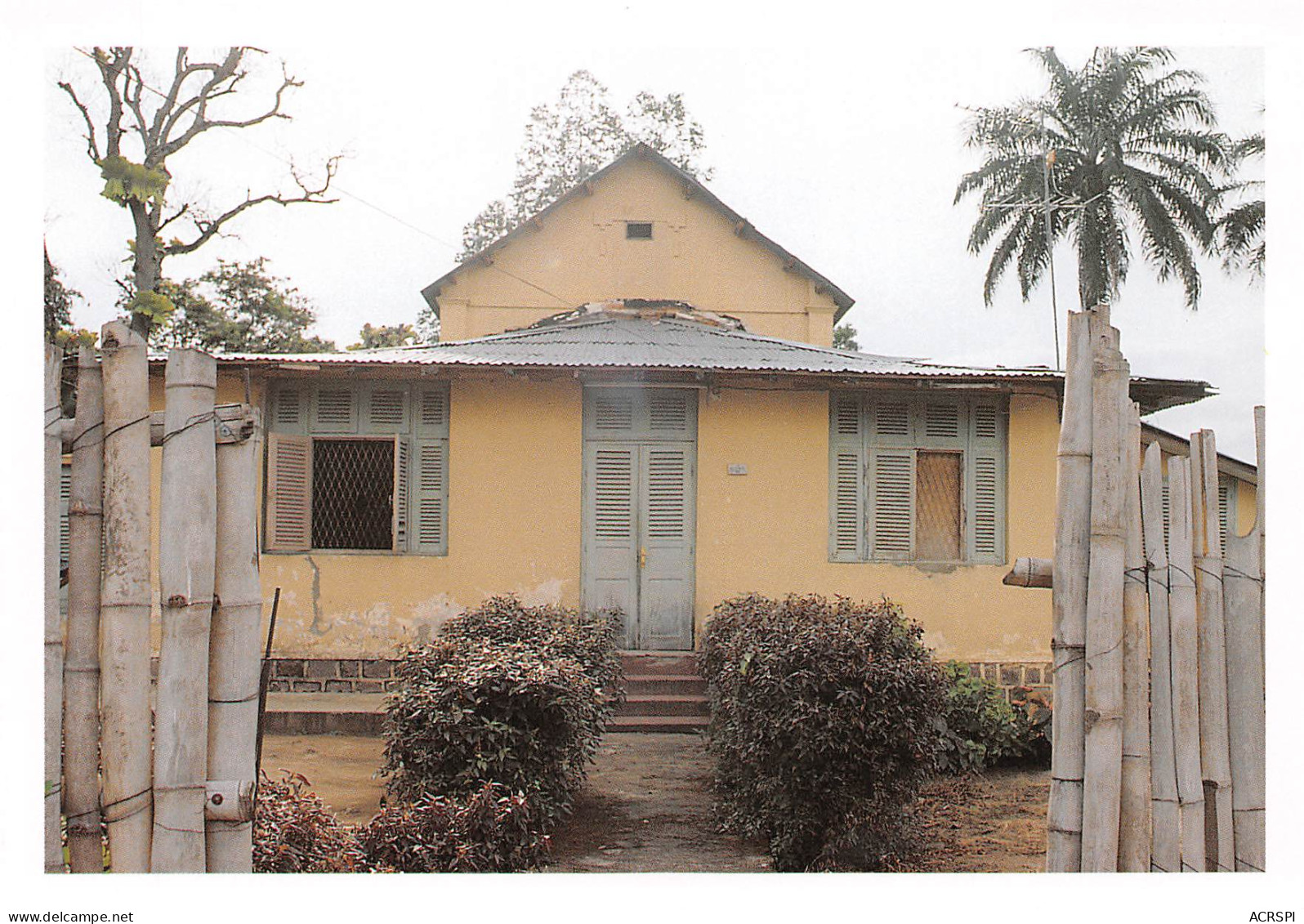 CONGO Brazzaville Pignon De La Maison Coloniale Du Quartier Du Plateau Vierge Non Voyagé  2 Scans N° 59 \ML4037 - Brazzaville