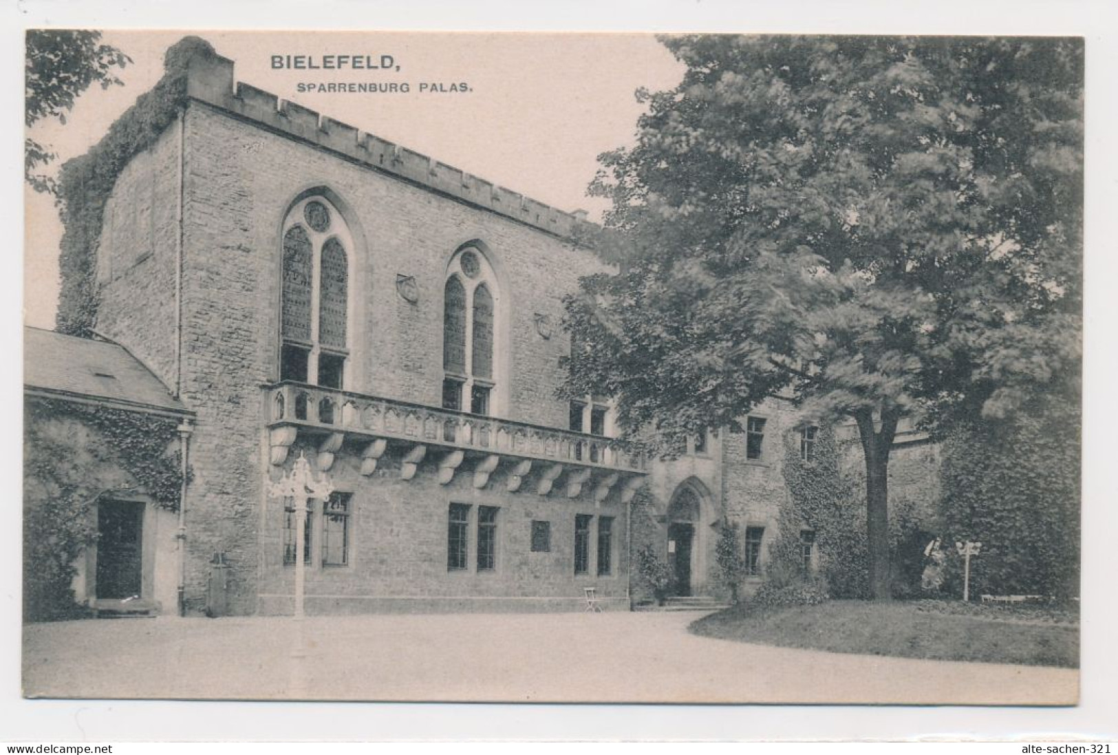 AK 1908 Palas Hauptgebäude Sparrenburg Bielefeld - Bielefeld