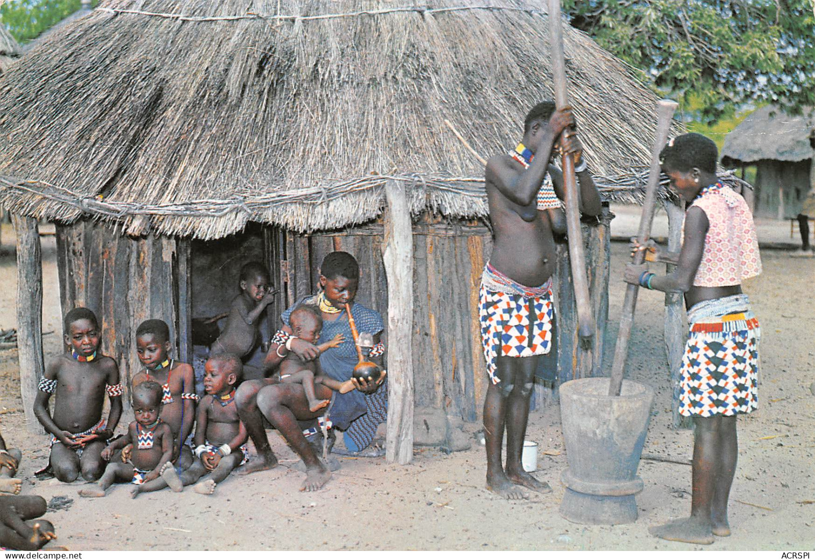 Rhodésie - B'Tonka Village Life - Zimbabwe (scans R/V) N° 55 \ML4038 - Zimbabwe