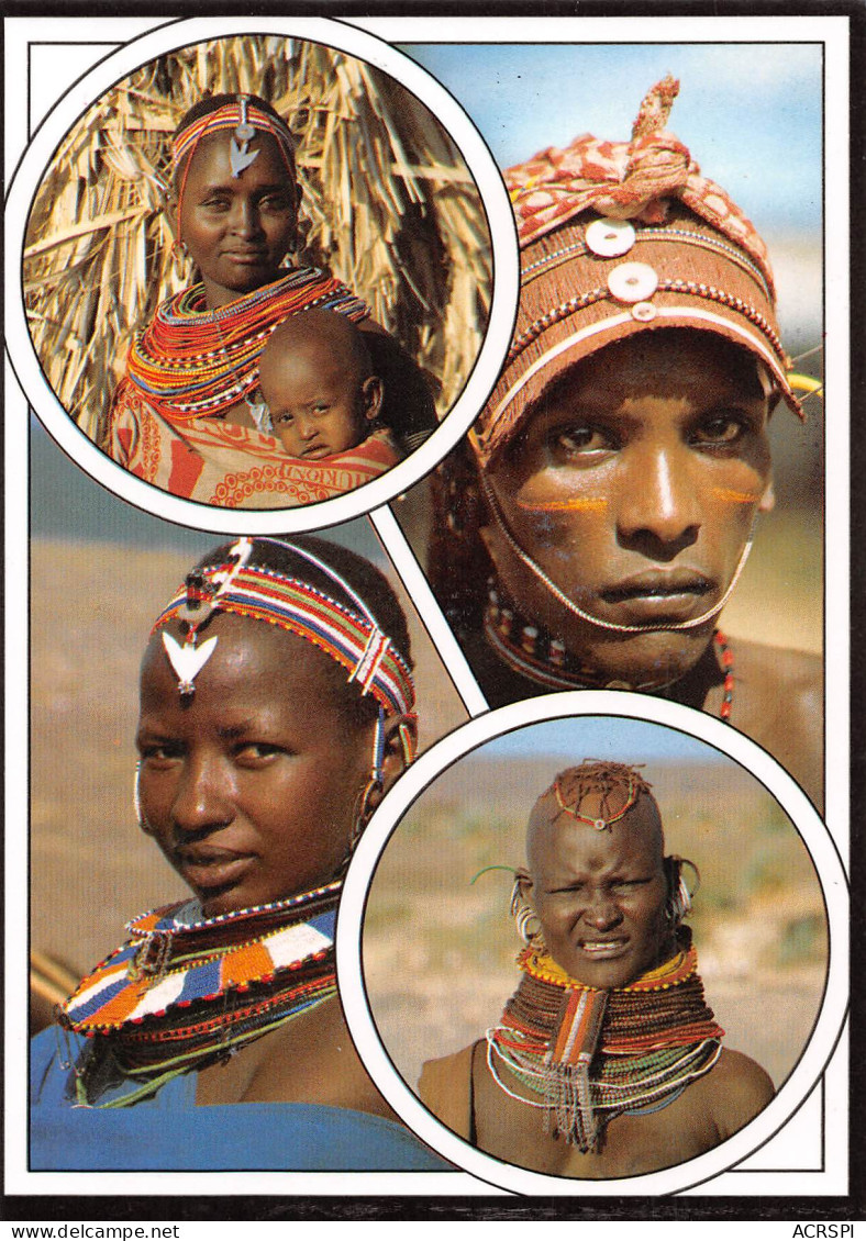 KENYA - Jeune Femme Fille Homme TRIBES GIRIAMA (Scans R/V) N° 18 \ML4039 - Kenia