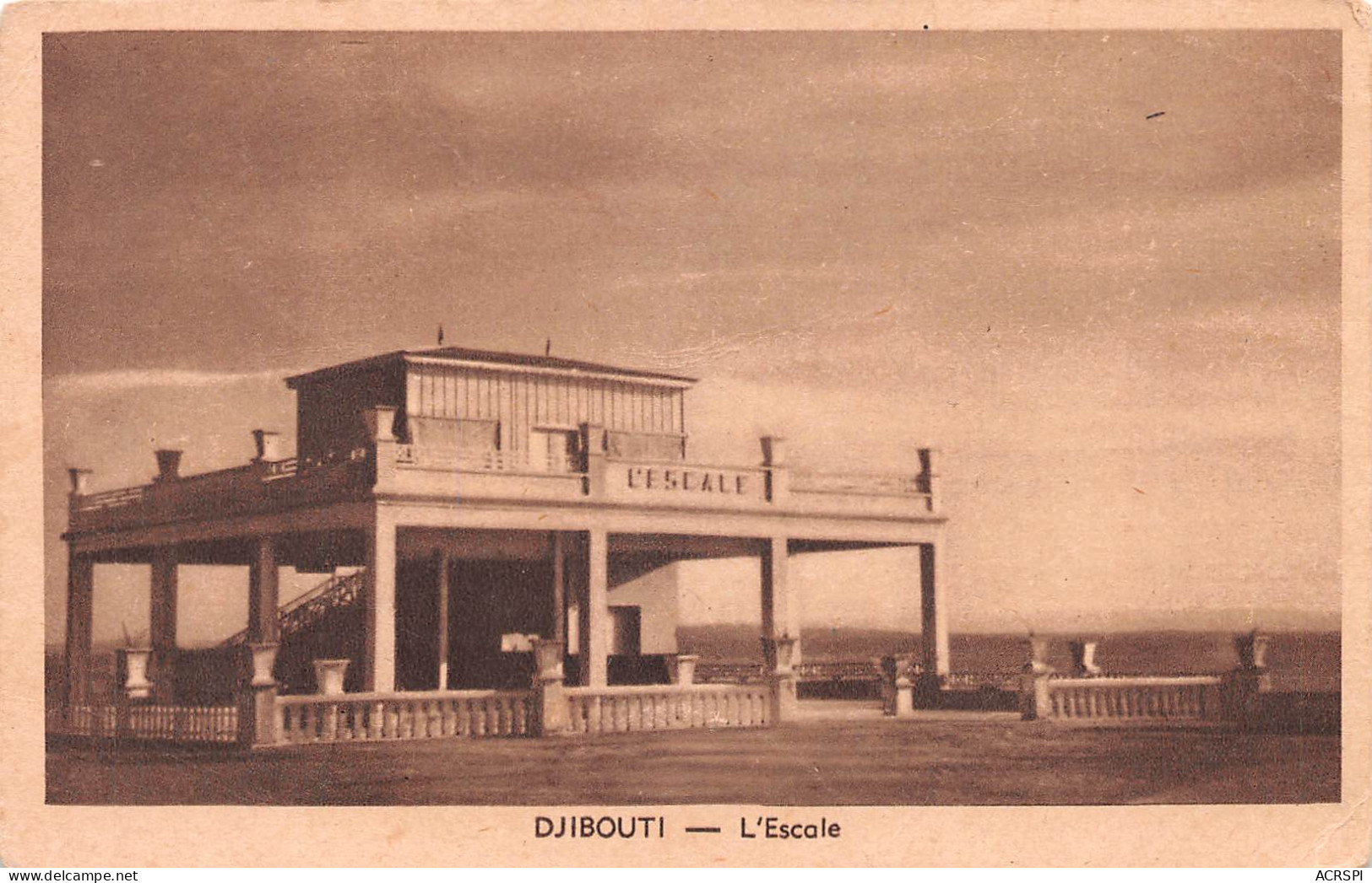 DJIBOUTI  L'escale  Territoire Français Des Afars Et Des Issas (Scans R/V) N° 75 \ML4039 - Djibouti